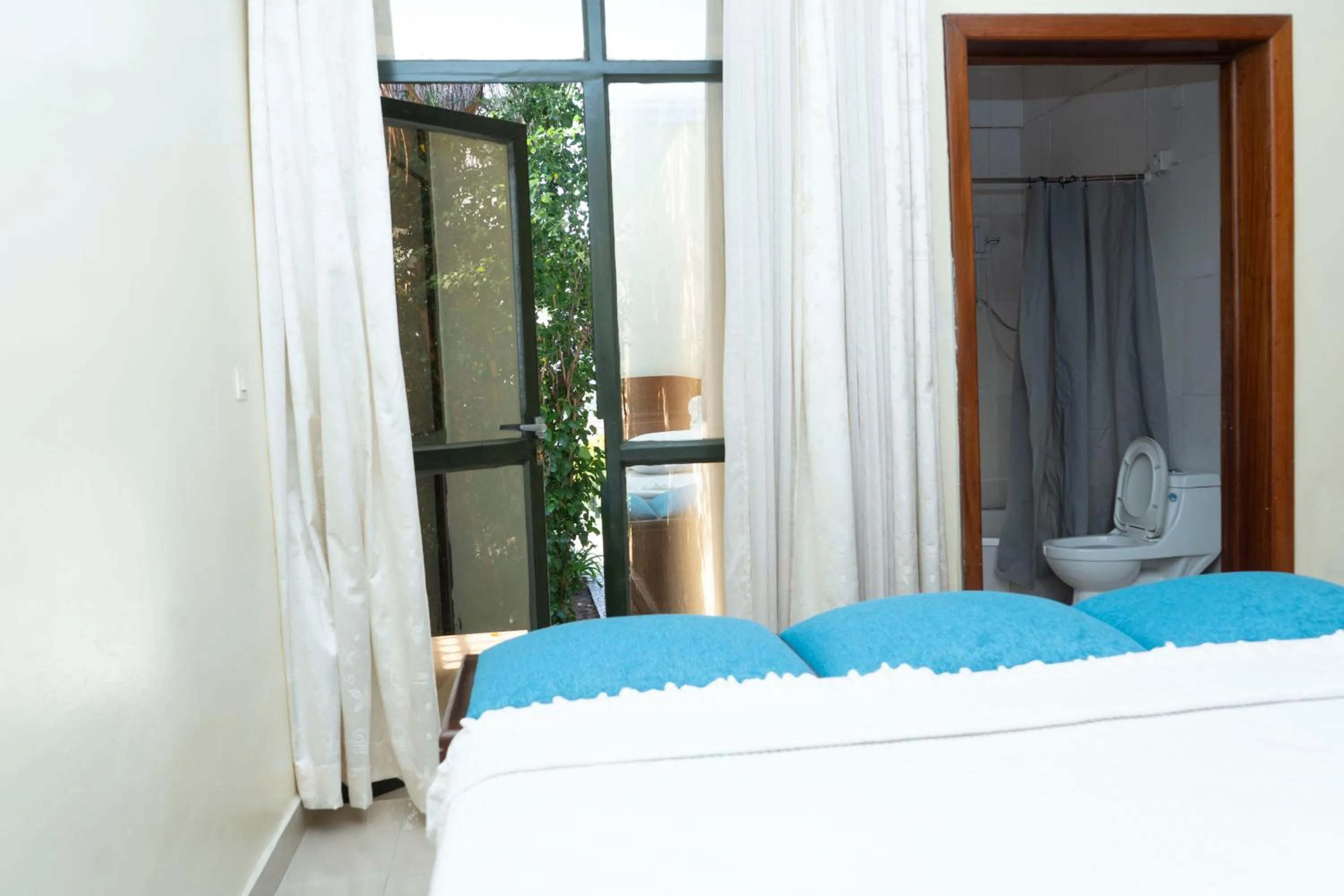 Bed in Green View Apartments