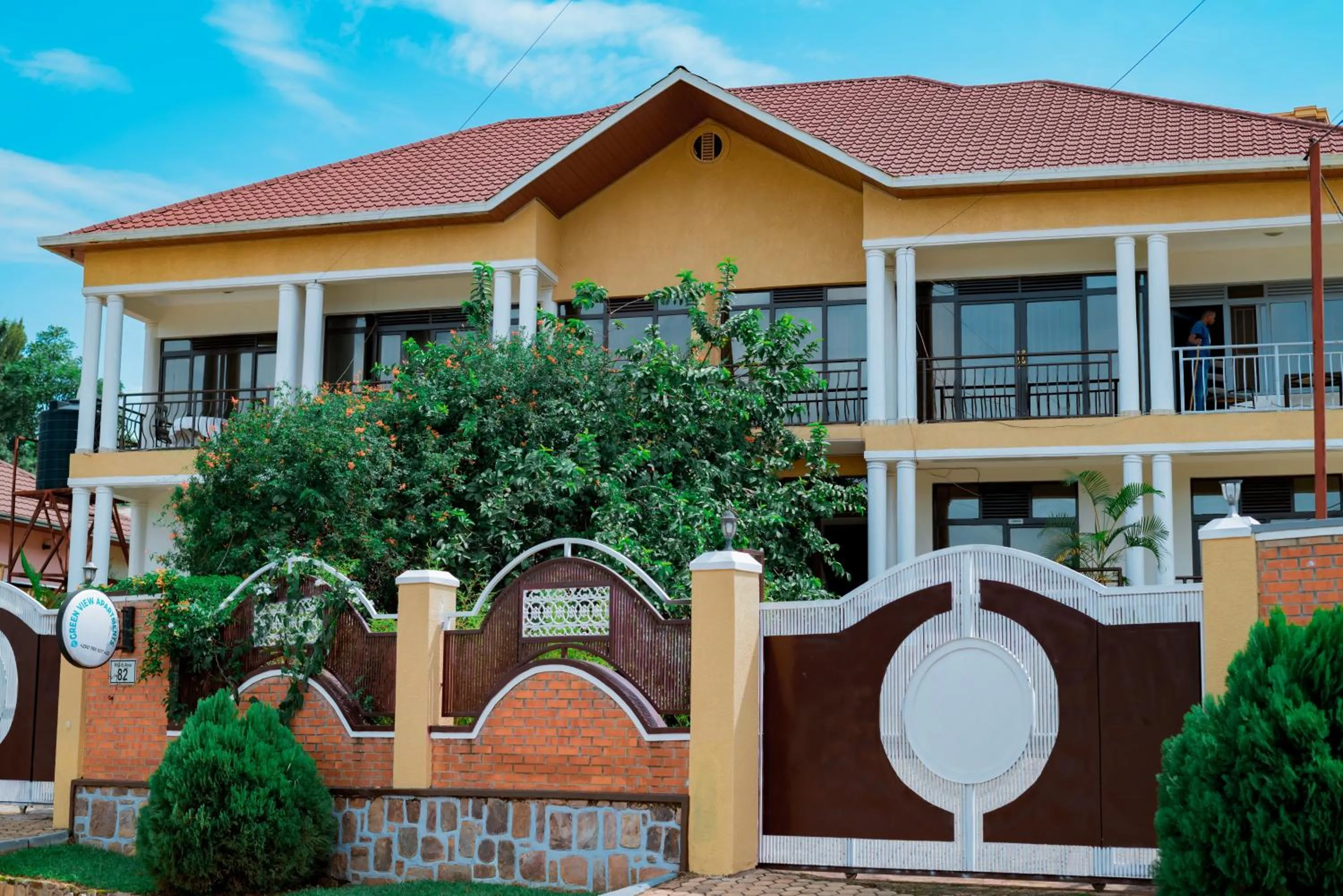 Property building in Green View Apartments