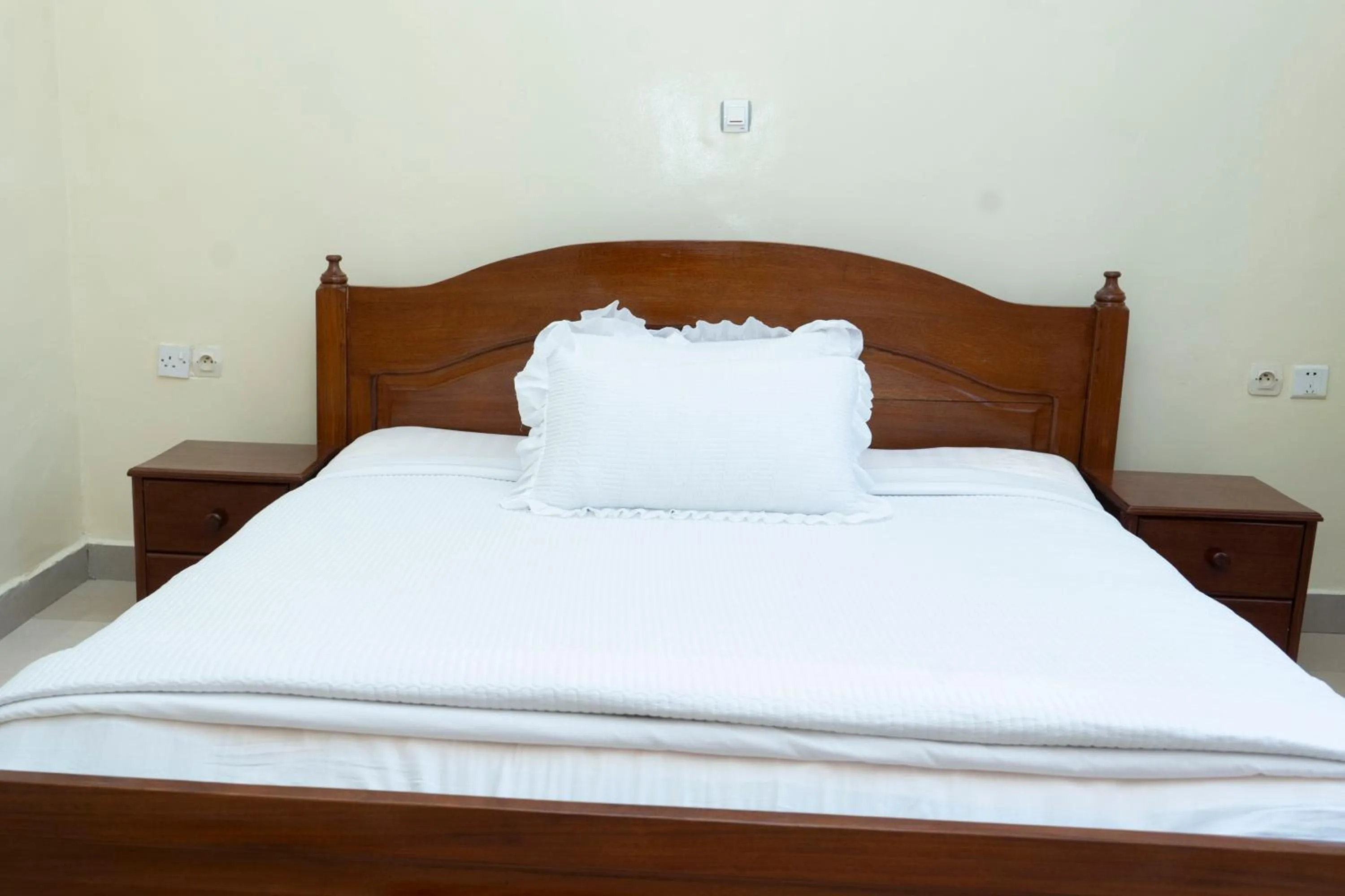 Bed in Green View Apartments