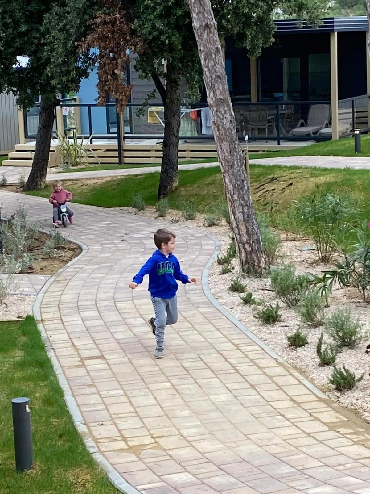 children in Victoria Mobilehome in Padova Premium Camping Resort