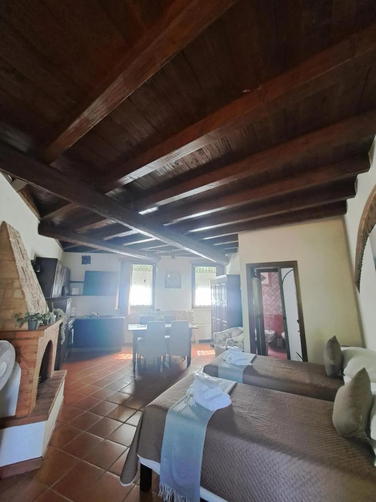 Photo of the whole room in Monolocale Beatrice Abbadesse Guest House M3-M5 Zara