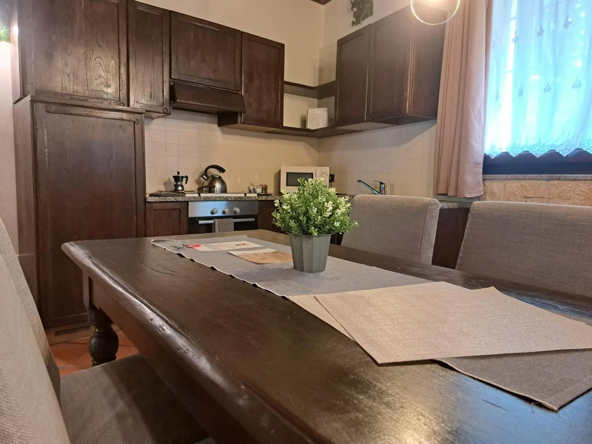 Kitchen or kitchenette in Monolocale Beatrice Abbadesse Guest House M3-M5 Zara