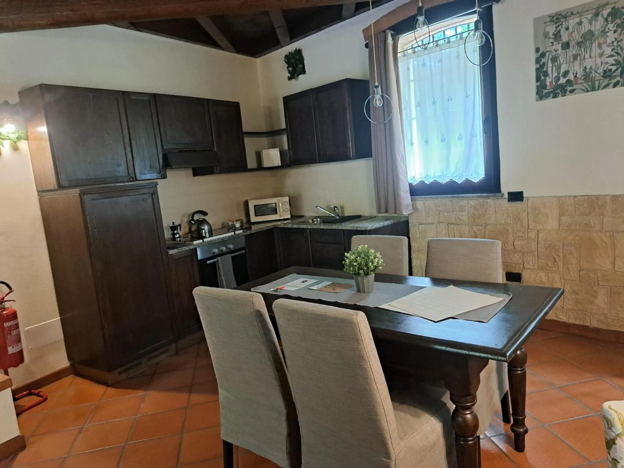 Kitchen or kitchenette in Monolocale Beatrice Abbadesse Guest House M3-M5 Zara