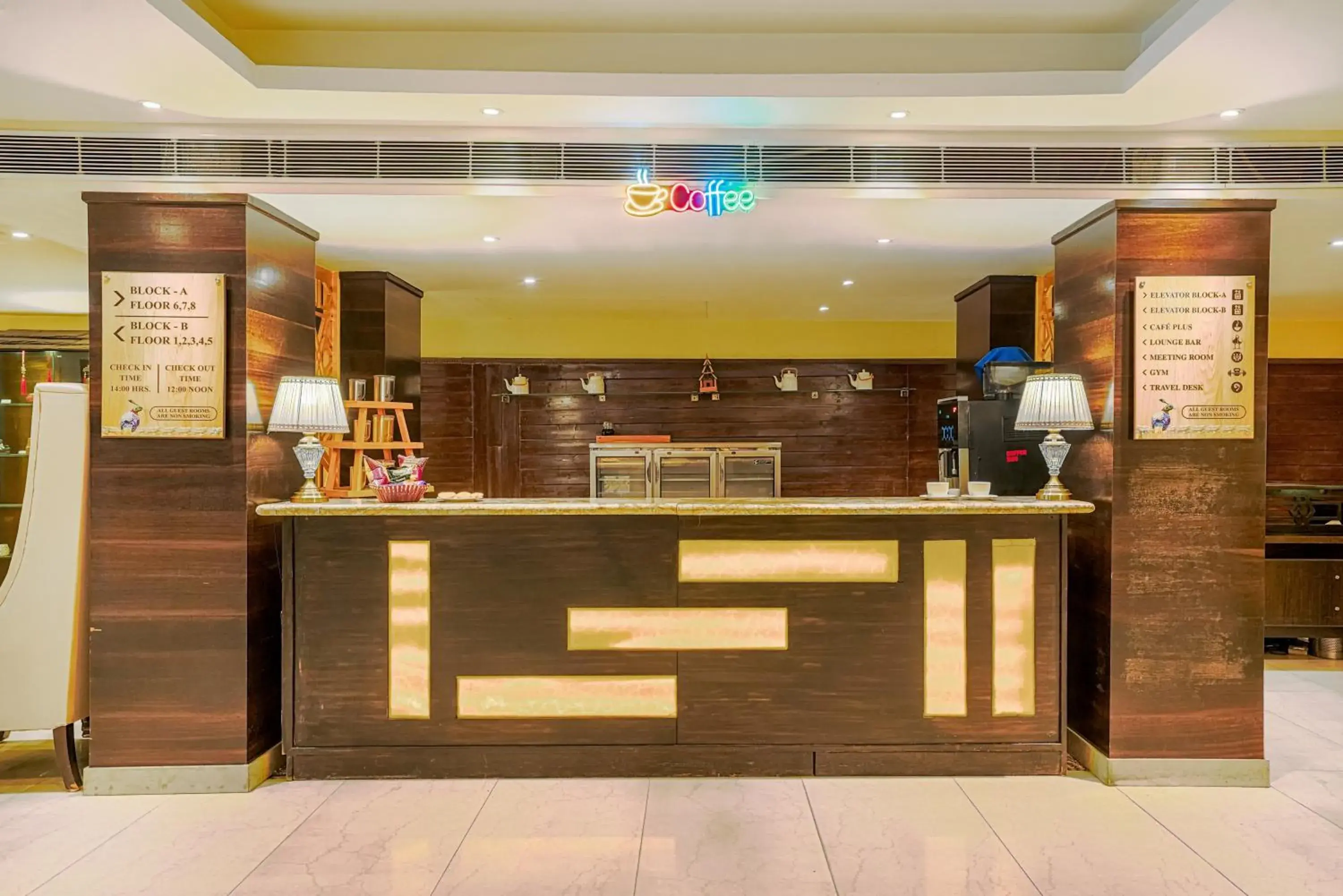 Lobby or reception in Aatmayog Luxury Manor By Blueko Hotels Lobby or reception in Aatmayog Luxury Manor By Blueko Hotels