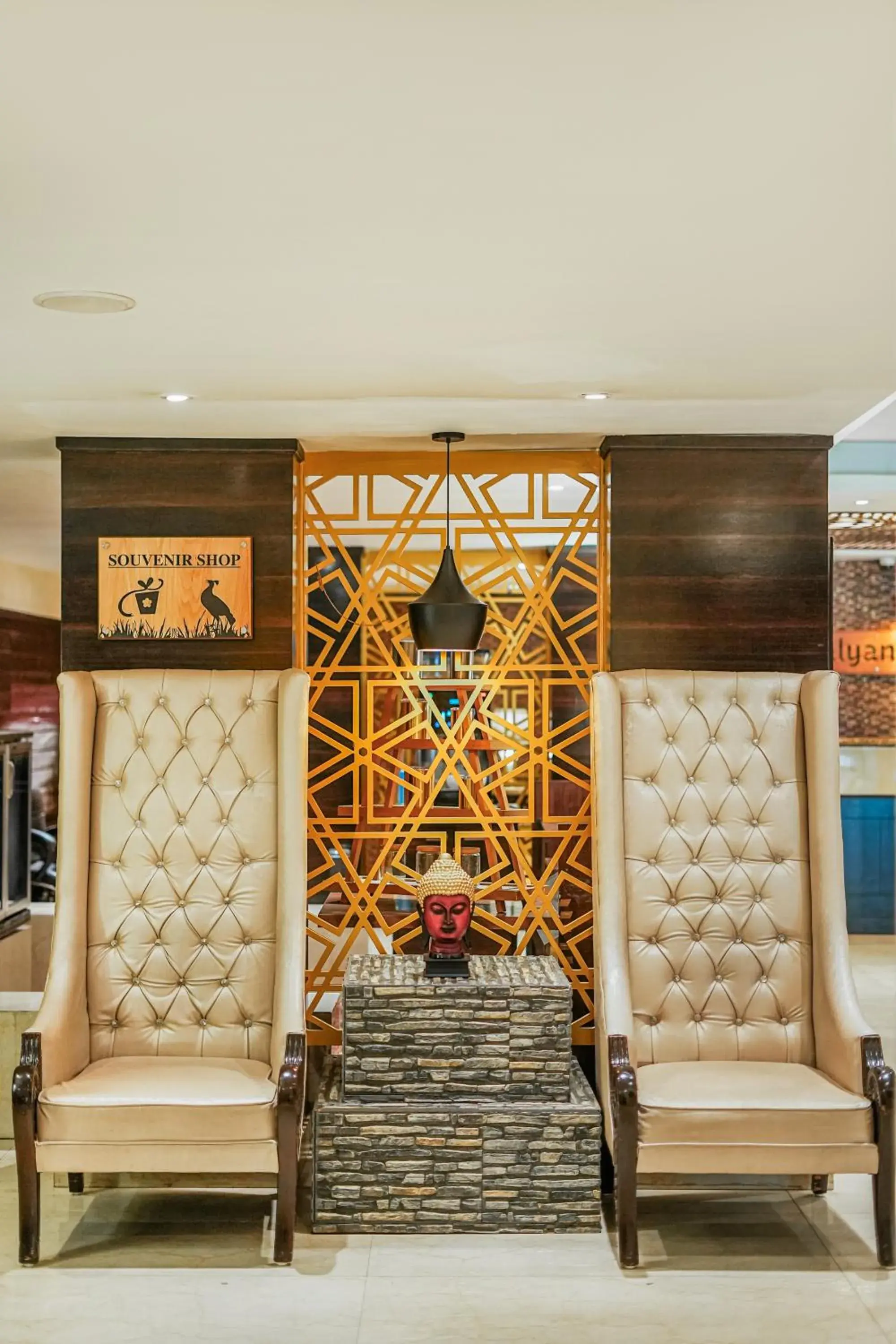 Lobby or reception in Aatmayog Luxury Manor By Blueko Hotels Lobby or reception in Aatmayog Luxury Manor By Blueko Hotels