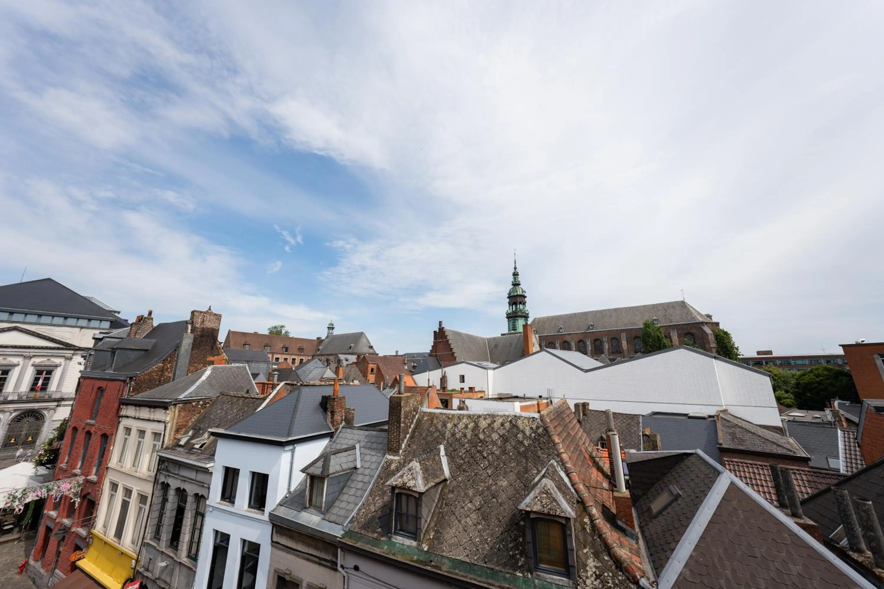 City view in L'Olivier