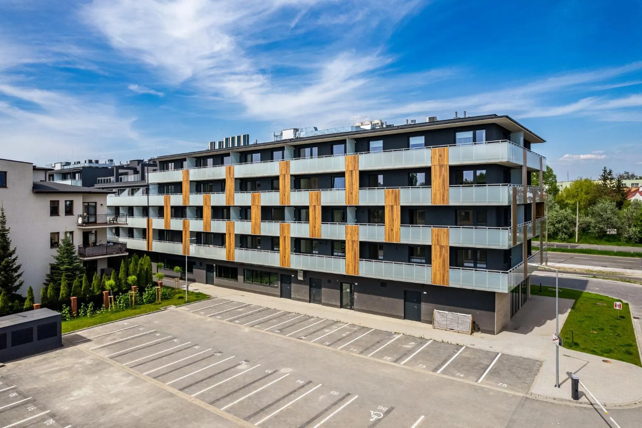 Property building in Pileckiego Residence