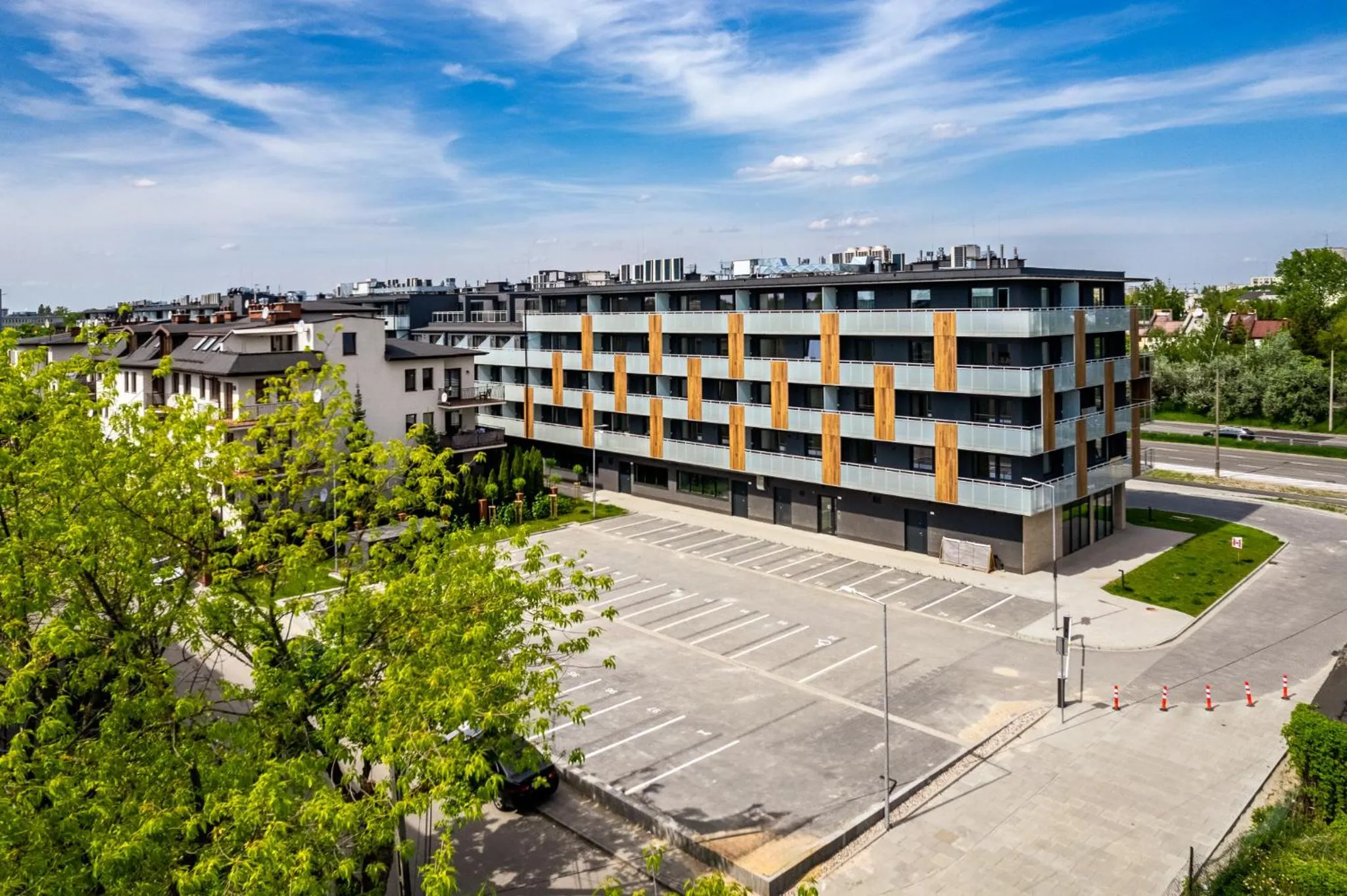 Property building in Pileckiego Residence