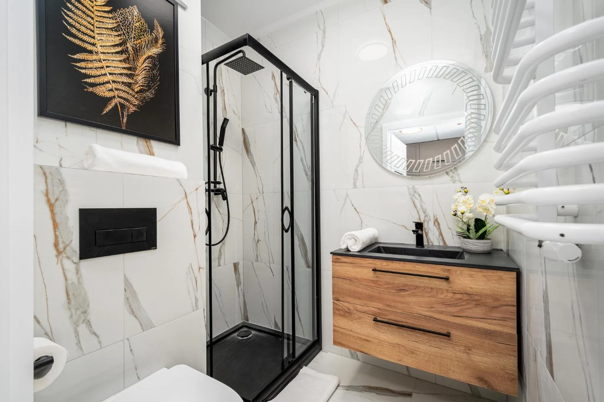 Bathroom in Pileckiego Residence