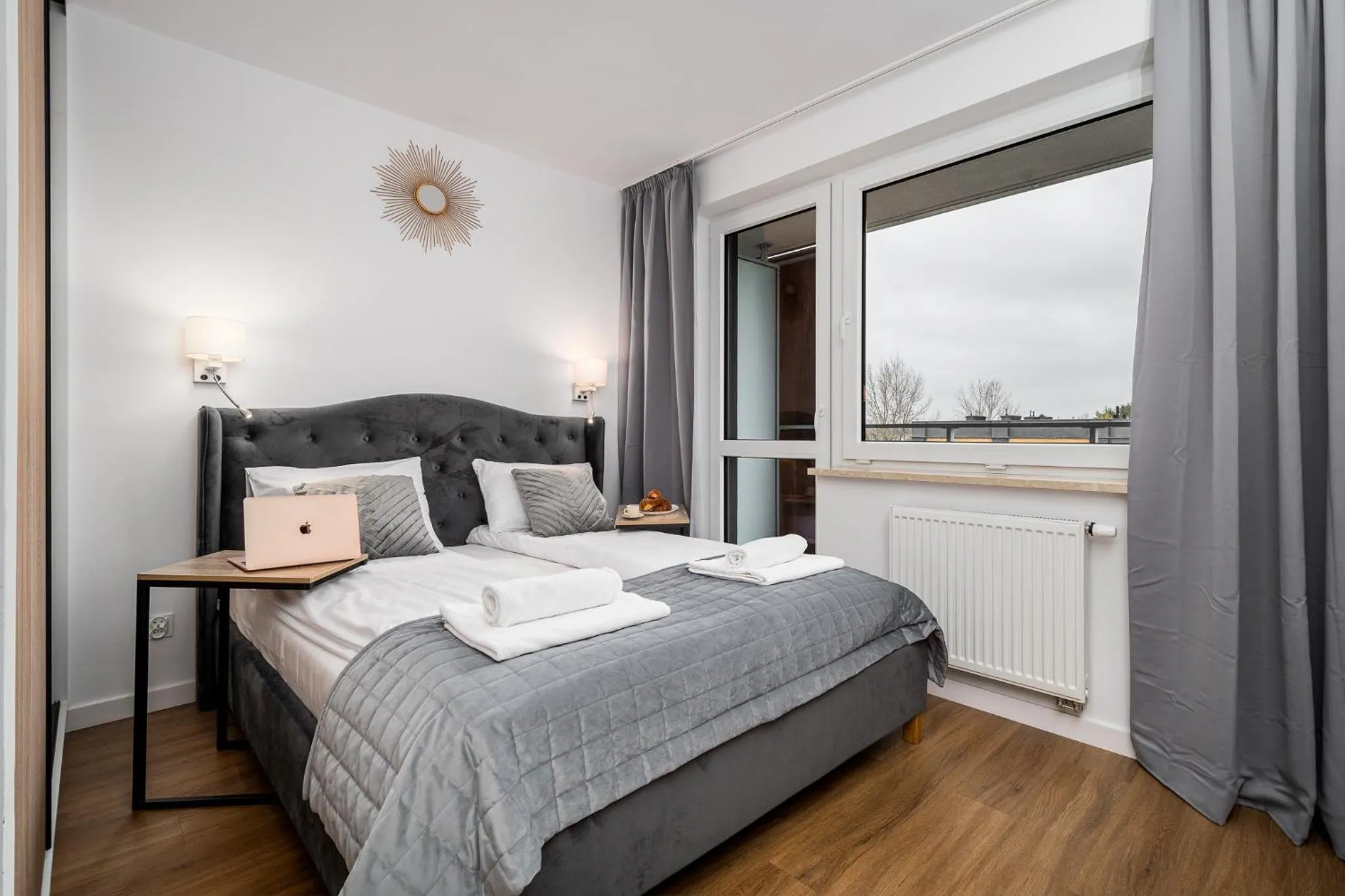 Bed in Pileckiego Residence