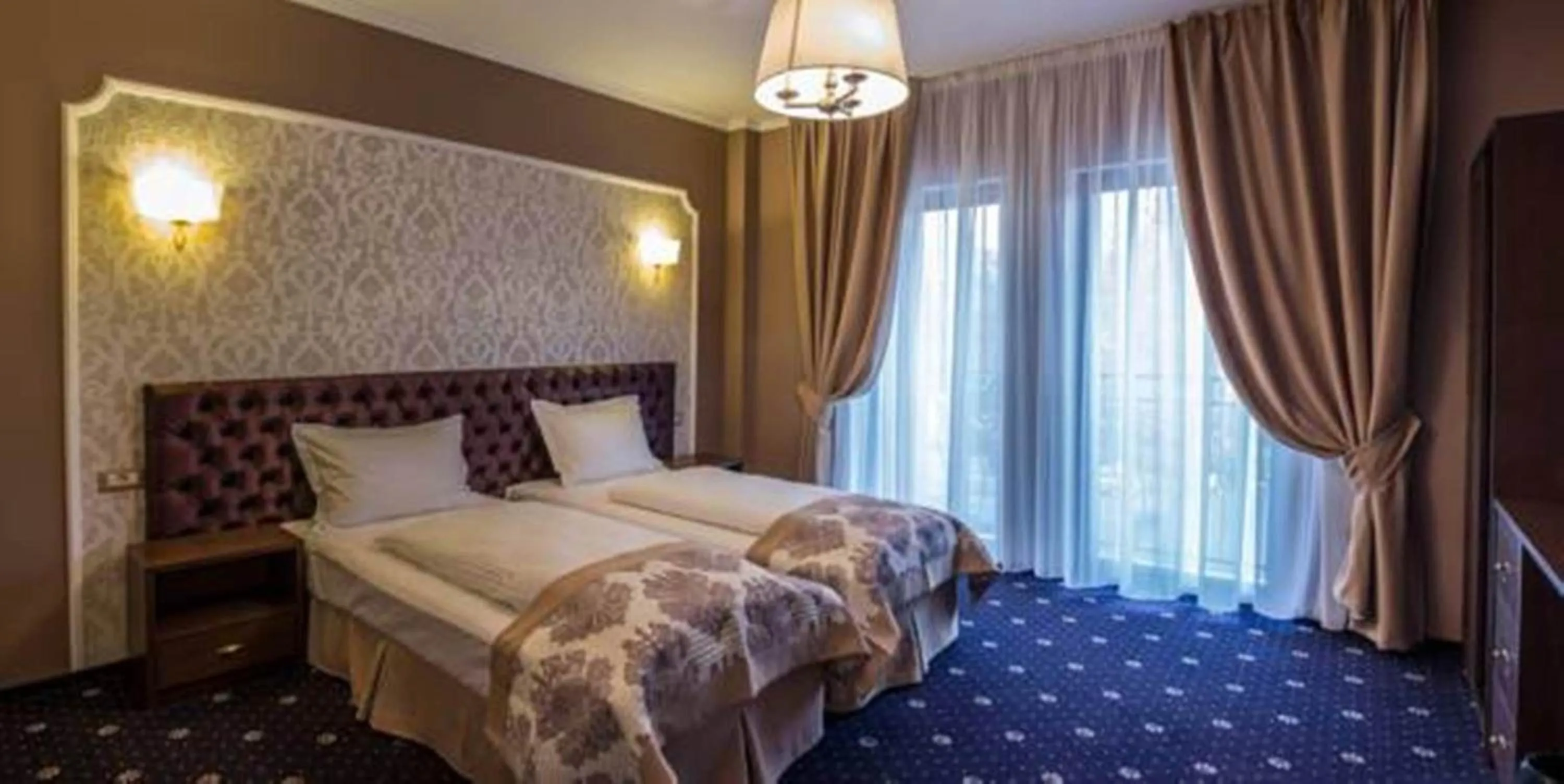 Bedroom, Bed in Hotel Bulevard