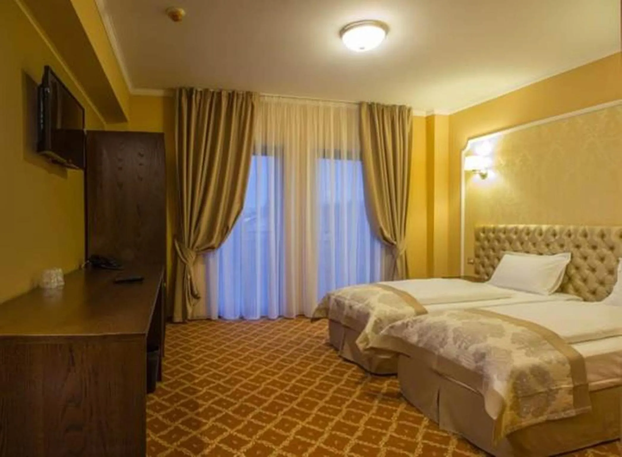 Bedroom, Bed in Hotel Bulevard