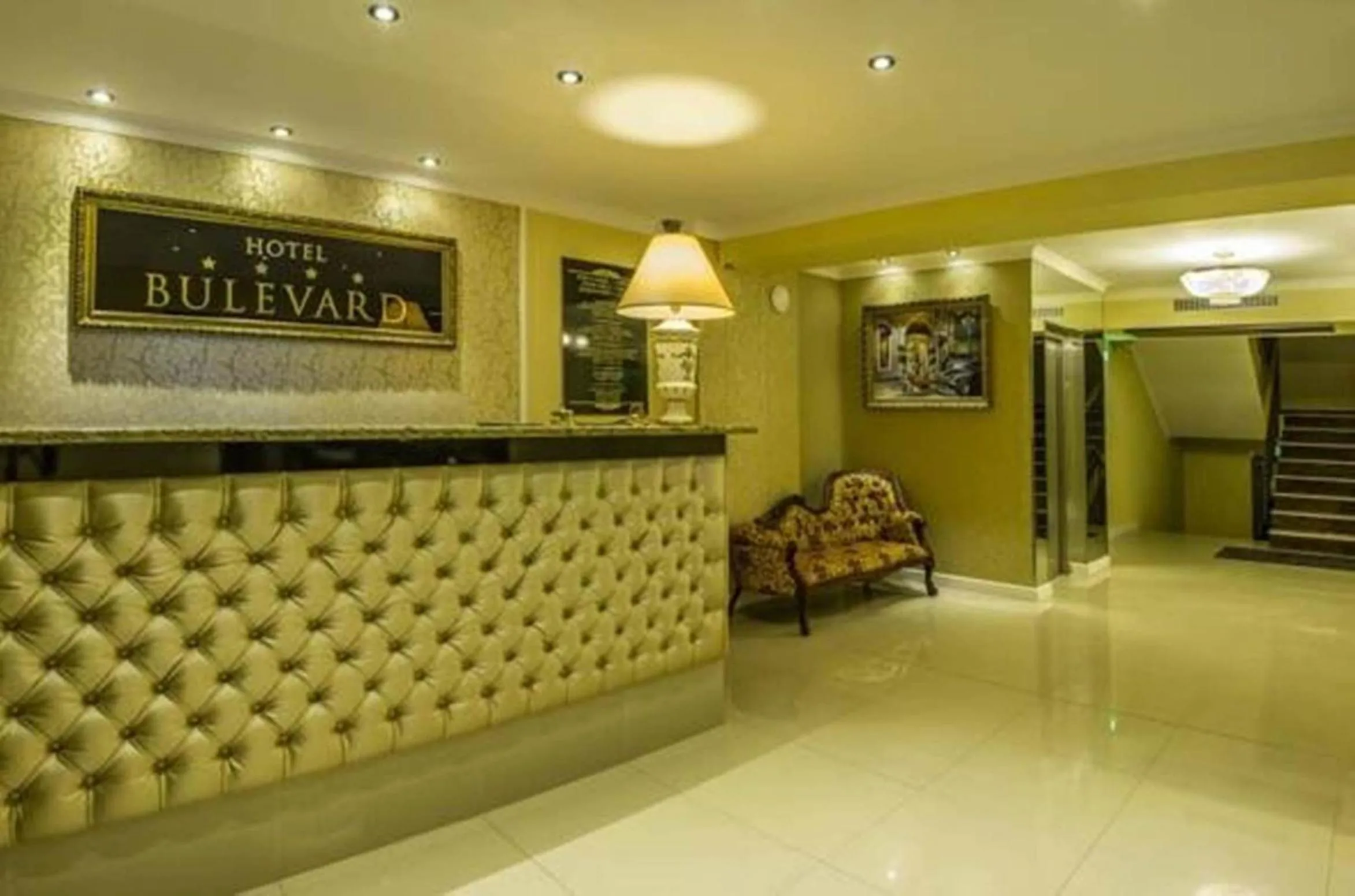 Lobby or reception in Hotel Bulevard