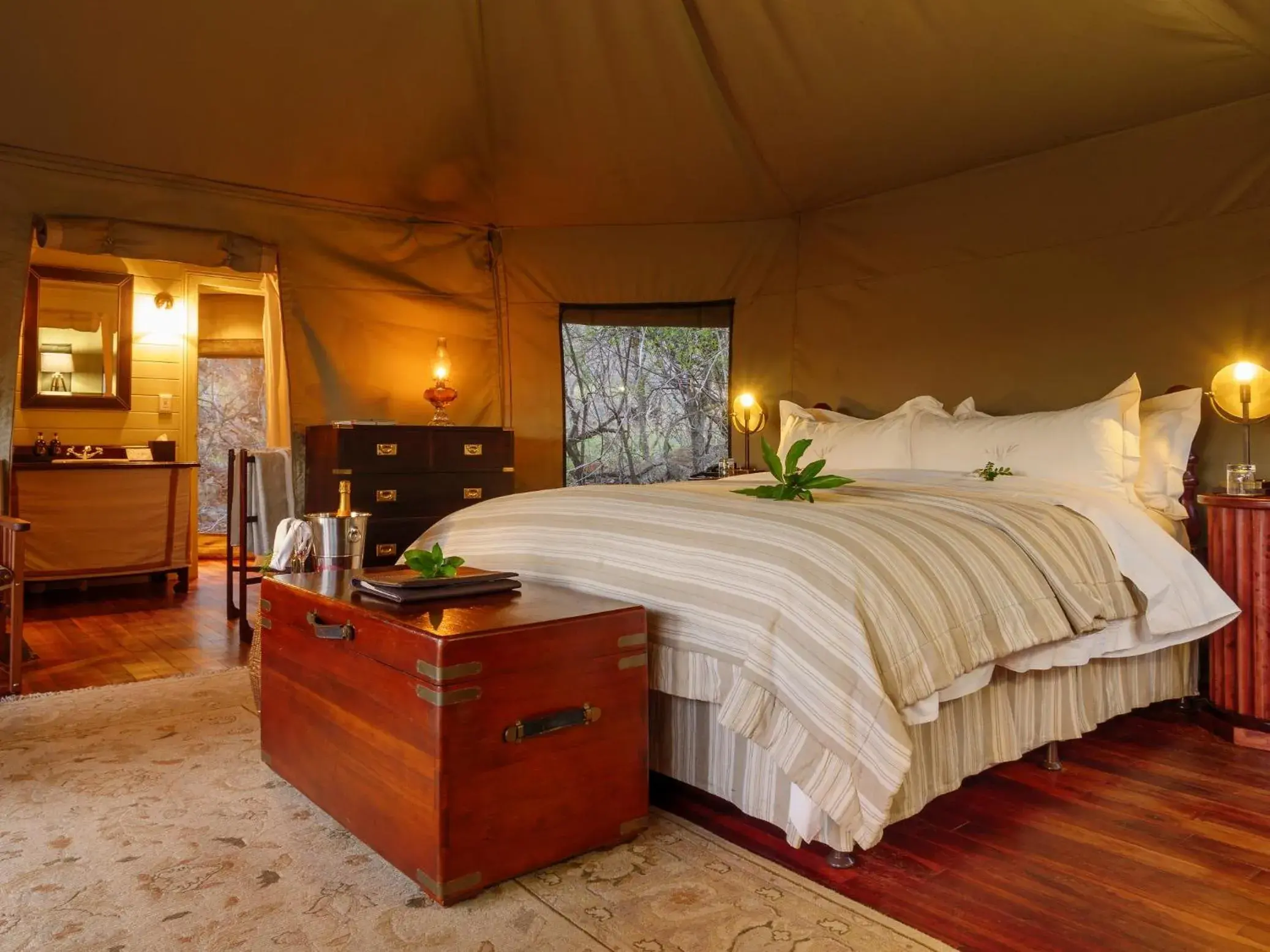 Luxury Tent with Private Plunge Pool with 2 Game Drives in Nkomazi Game Reserve by NEWMARK Luxury Tent with Private Plunge Pool with 2 Game Drives in Nkomazi Game Reserve by NEWMARK