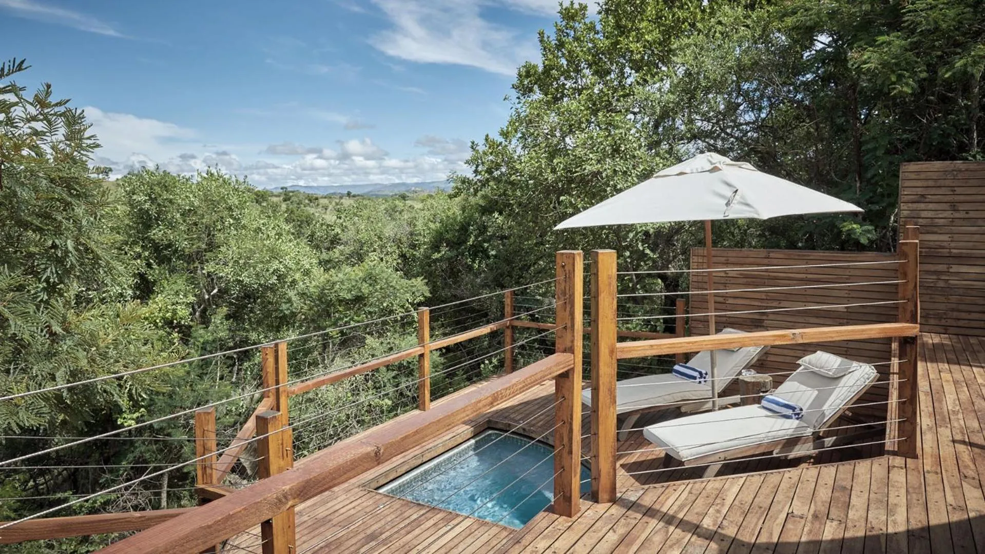 sunbed in Nkomazi Game Reserve by NEWMARK
