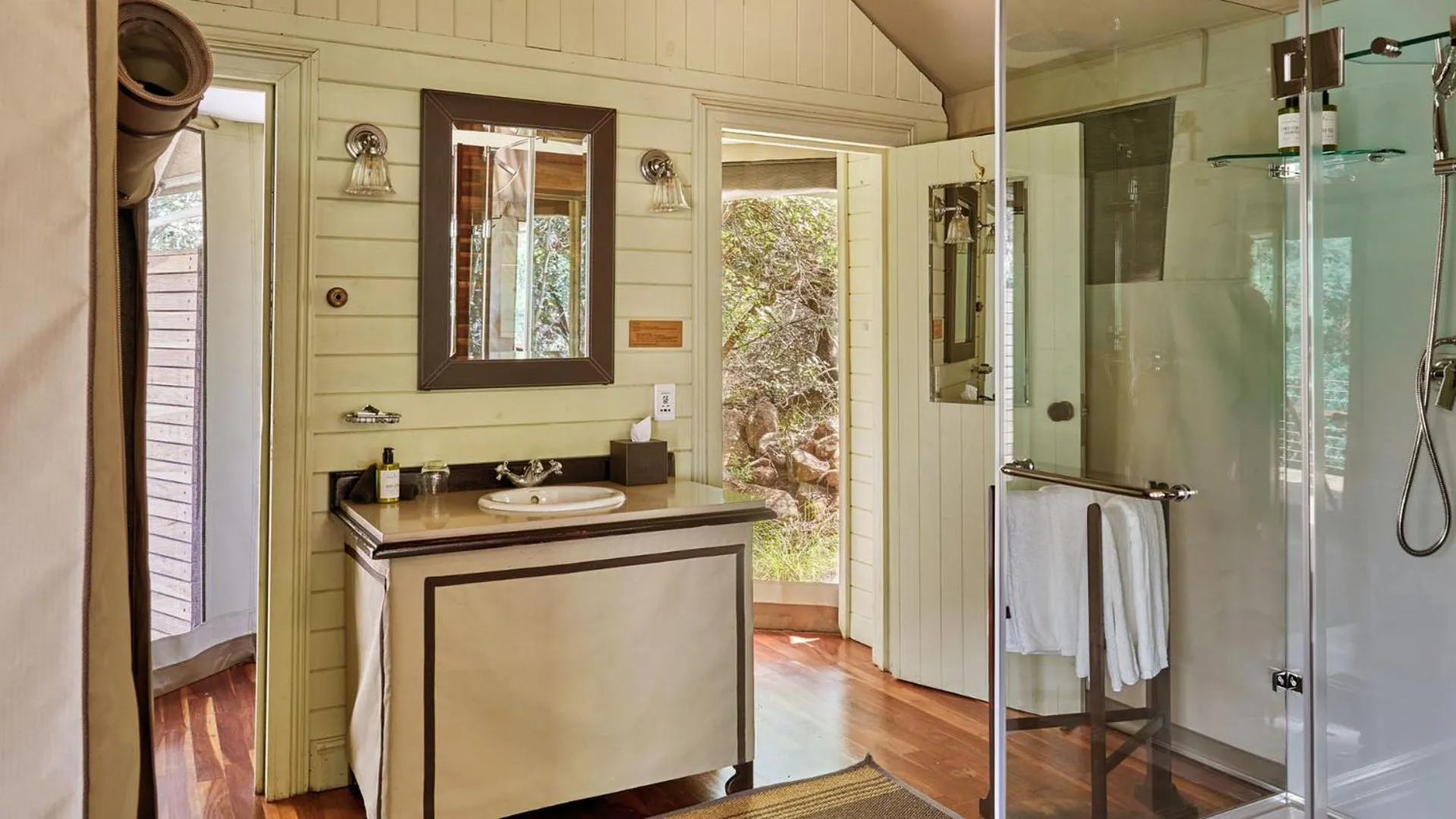 Shower in Nkomazi Game Reserve by NEWMARK