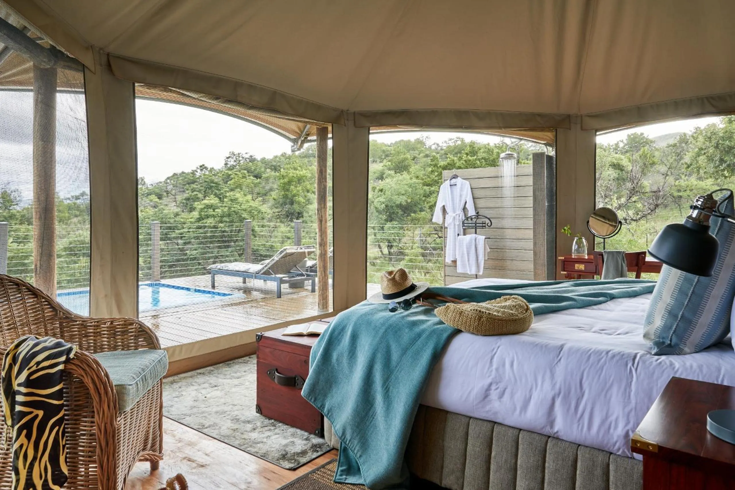 Bedroom, Bed in Nkomazi Game Reserve by NEWMARK