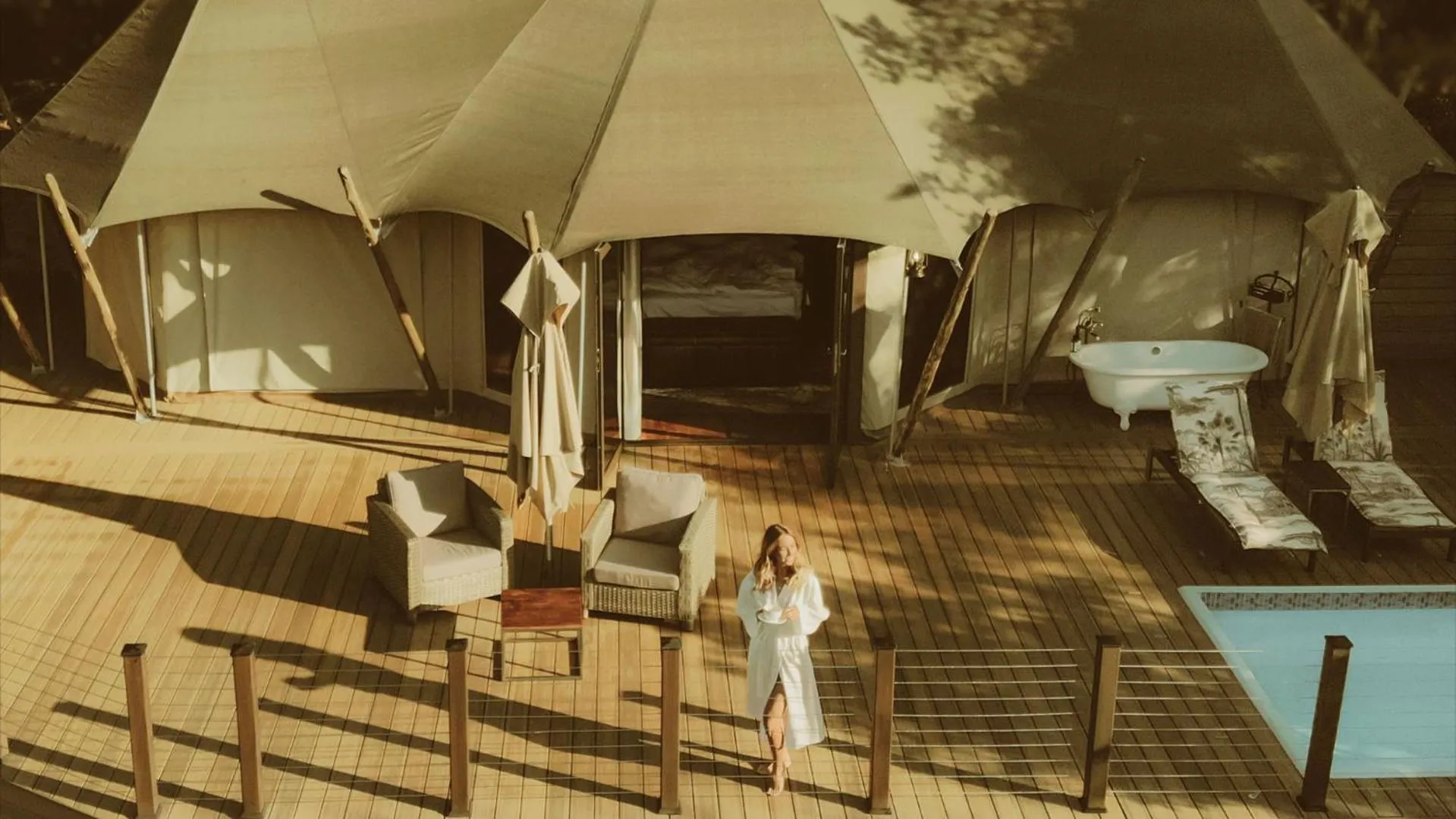 Open Air Bath in Nkomazi Game Reserve by NEWMARK