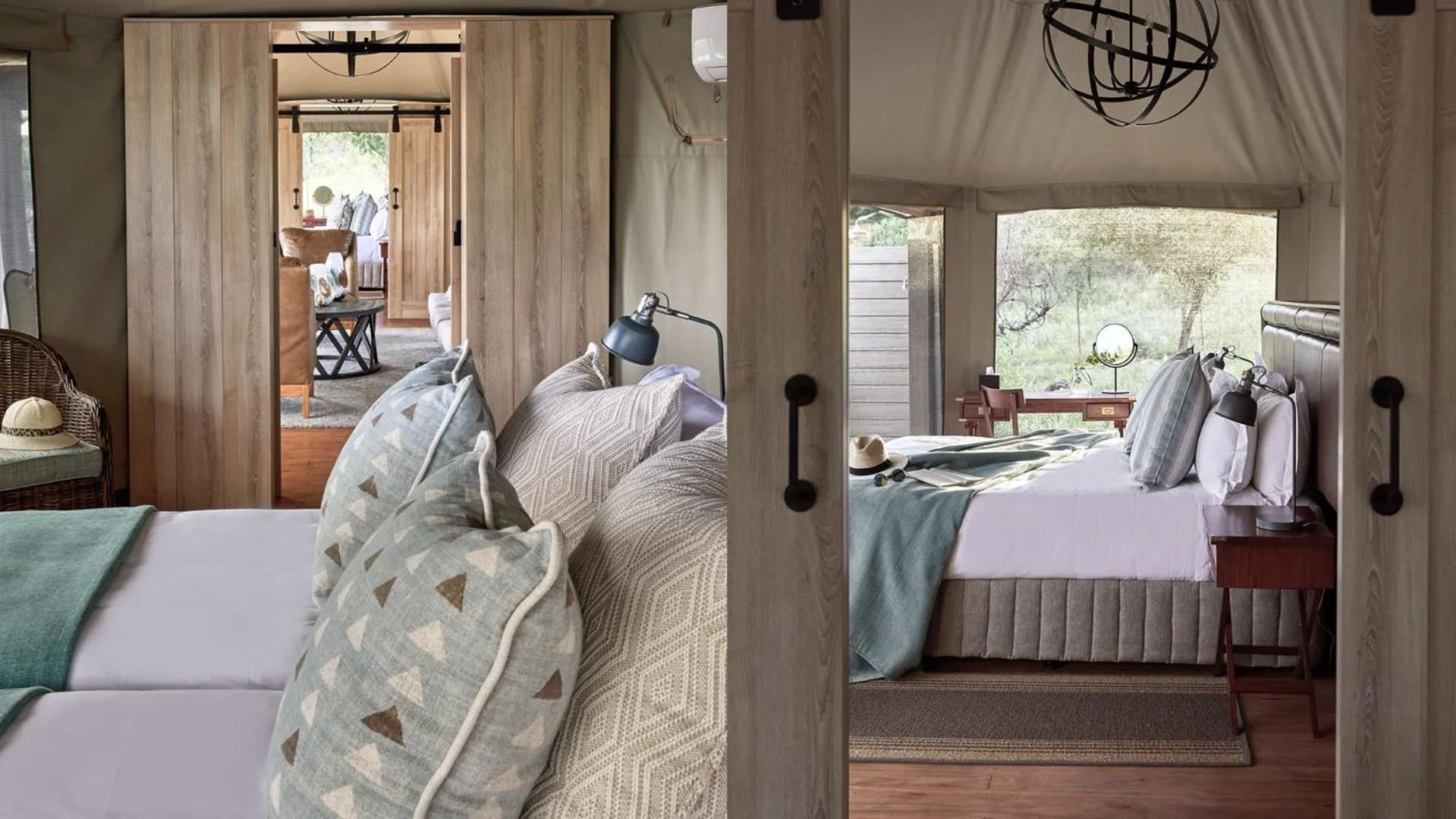 Photo of the whole room, Bed in Nkomazi Game Reserve by NEWMARK