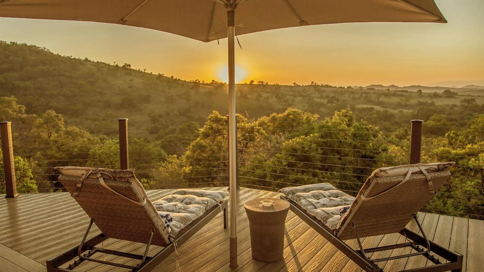 Patio in Nkomazi Game Reserve by NEWMARK