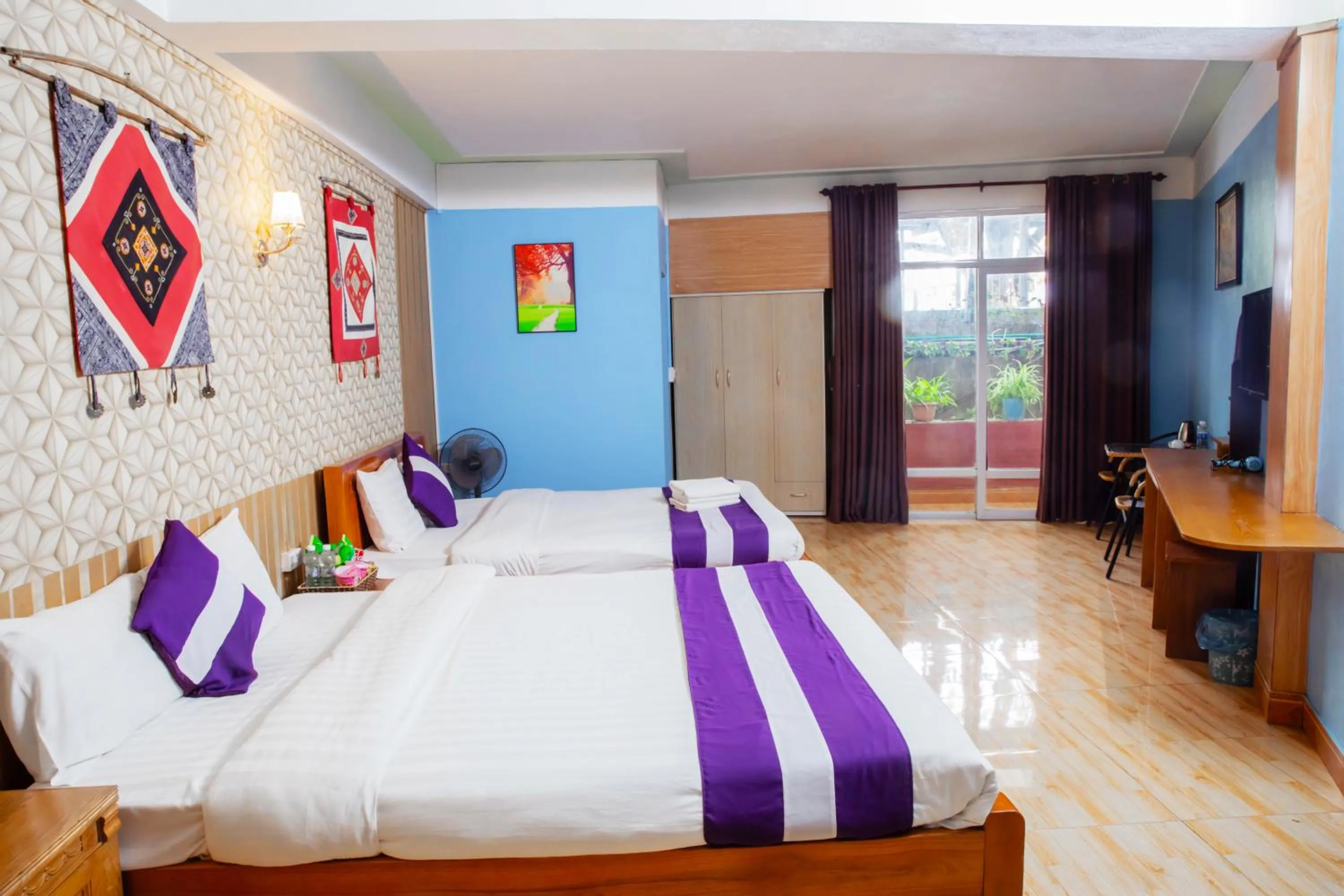 Bed in Sapa Friendly Inn Hotel