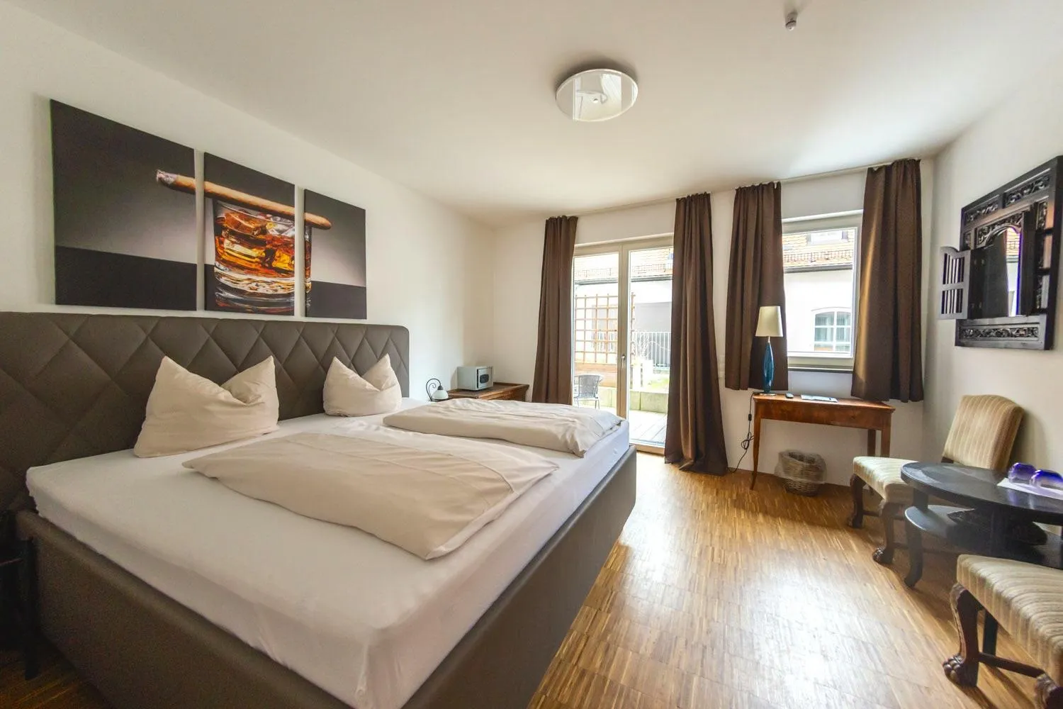Deluxe Double Room with Balcony - single occupancy in Hotel Freischütz