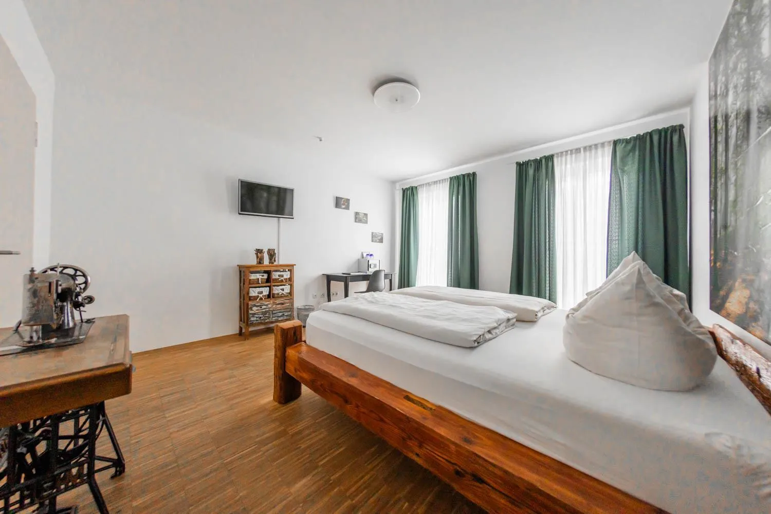 Bed in Hotel Freischütz