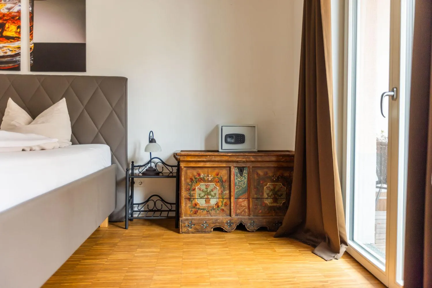 Bedroom, Bed in Hotel Freischütz