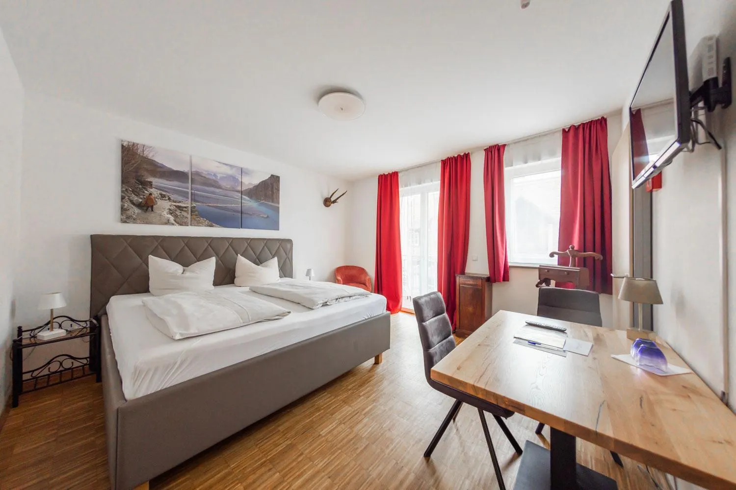 Bed in Hotel Freischütz