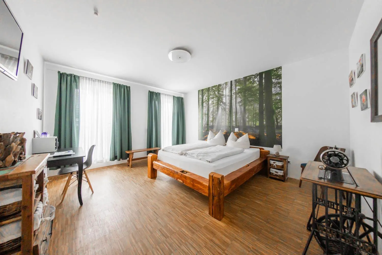 Bed in Hotel Freischütz