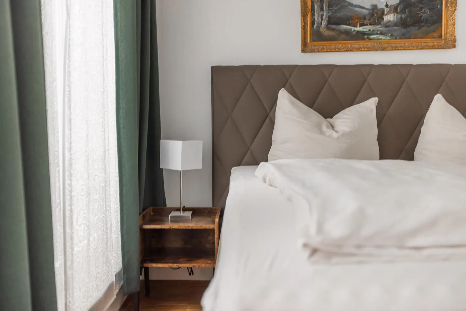 Bed in Hotel Freischütz
