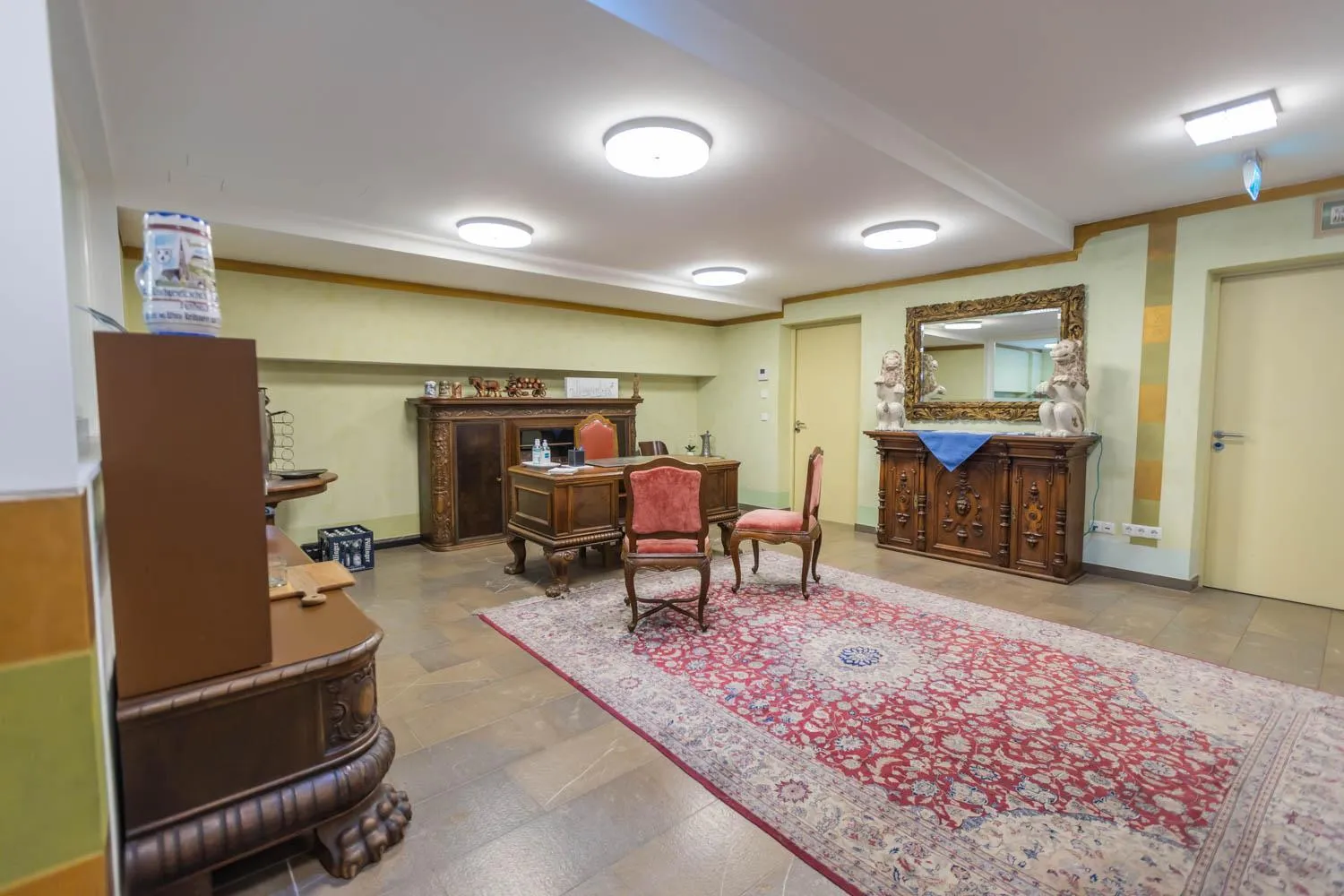 Lobby or reception in Hotel Freischütz