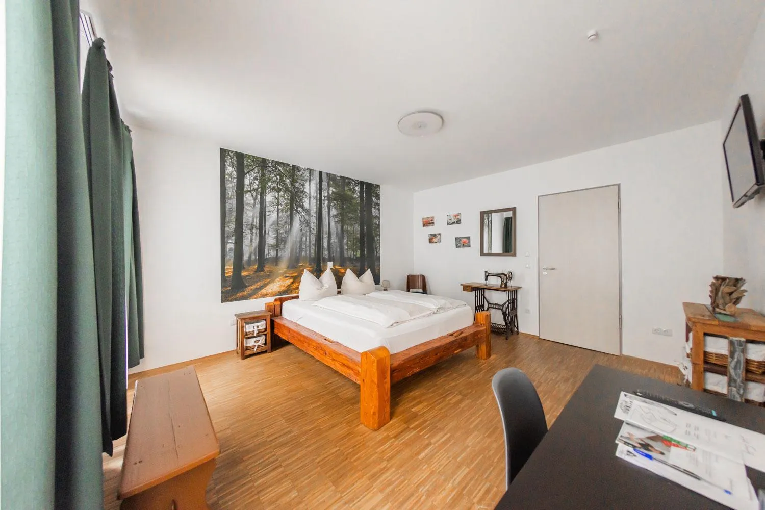 Bed in Hotel Freischütz