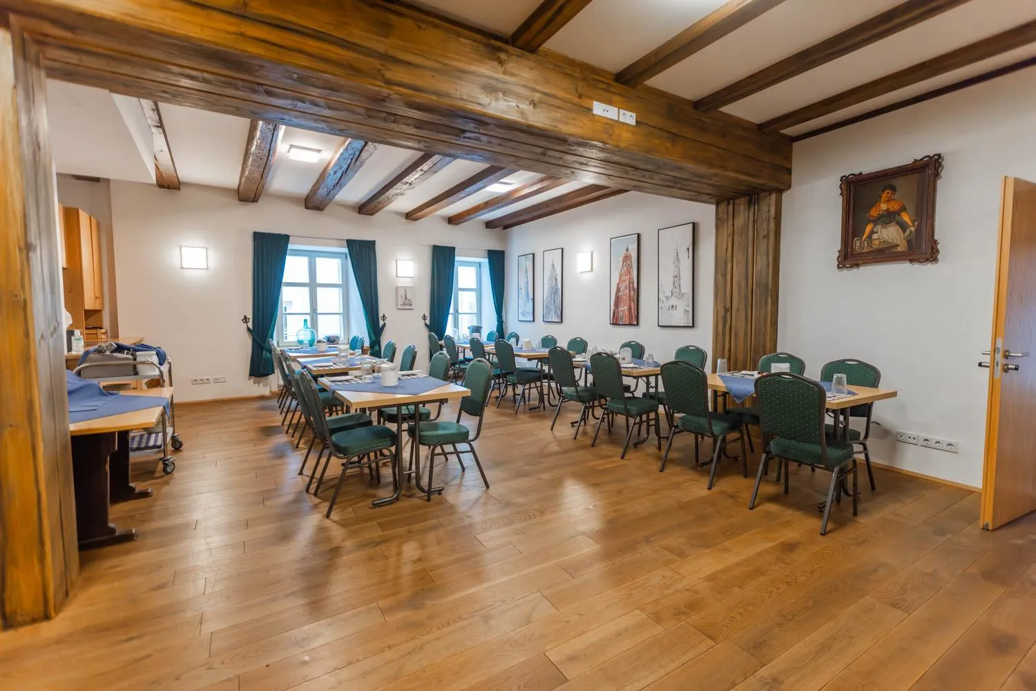 Seating area in Hotel Freischütz