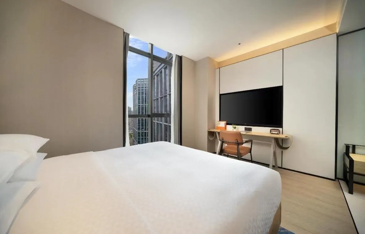 Bed in Four Points by Sheraton Chengdu, High-Tech Zone Exhibition Center