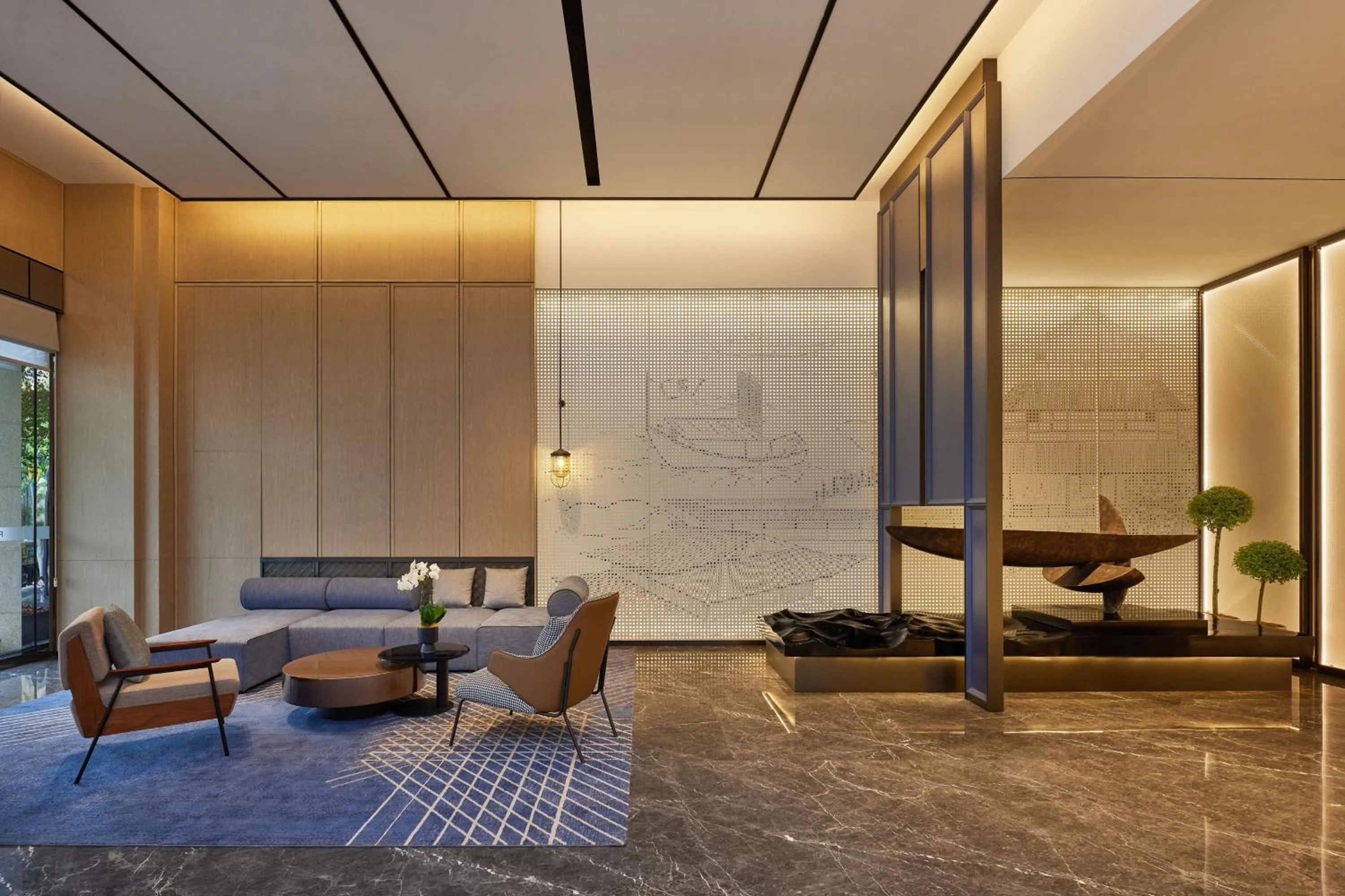 Lobby or reception in Four Points by Sheraton Chengdu, High-Tech Zone Exhibition Center