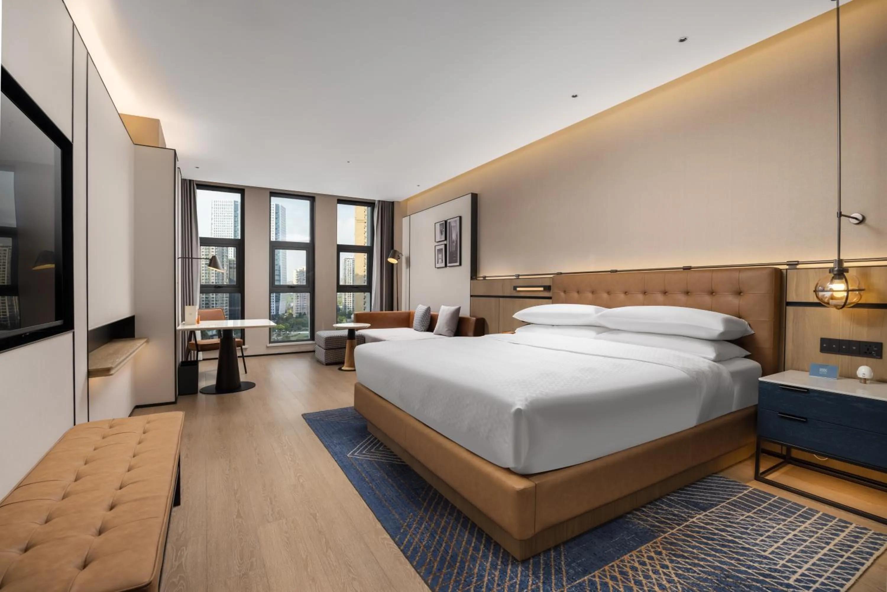 Bed in Four Points by Sheraton Chengdu, High-Tech Zone Exhibition Center