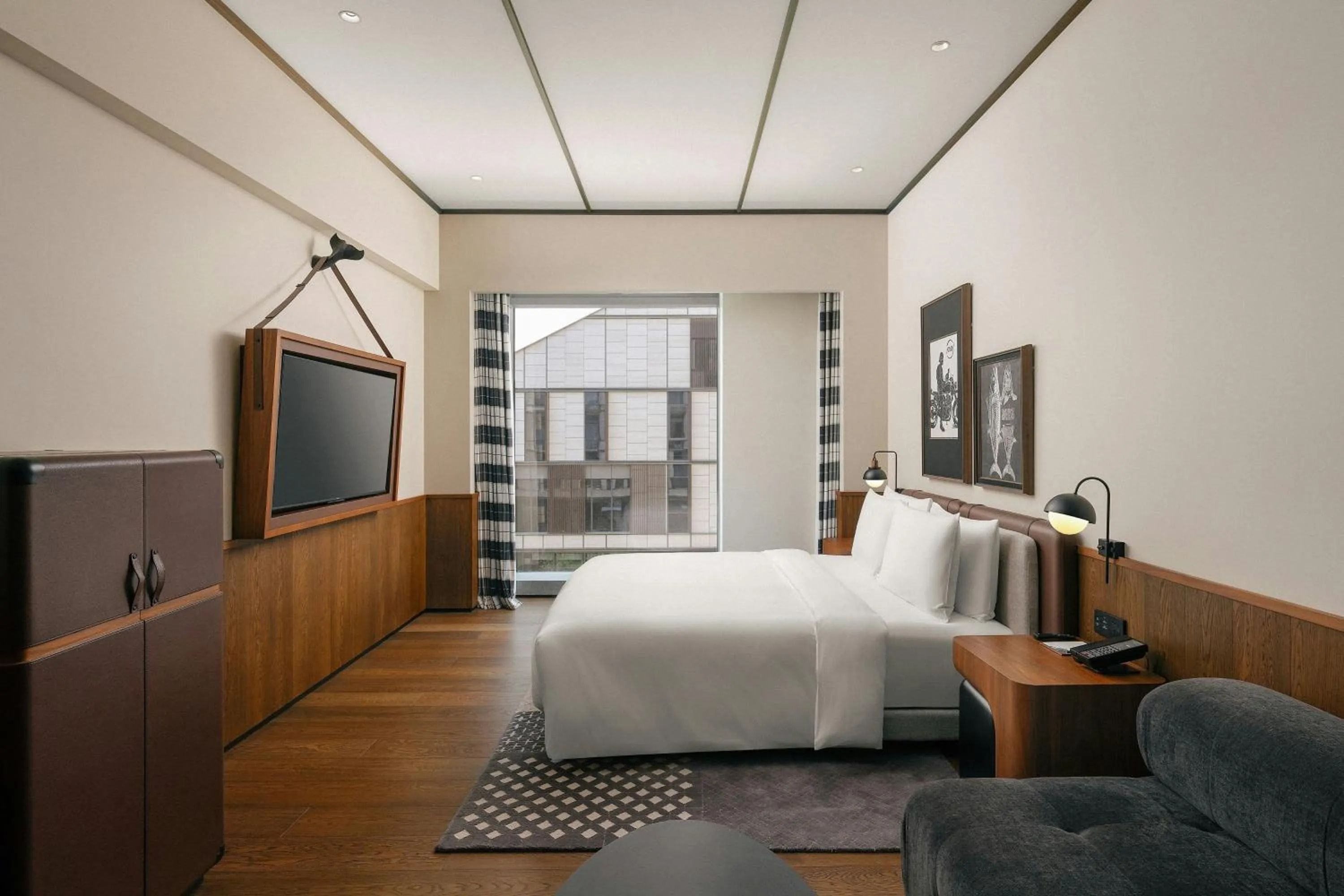 Photo of the whole room, Bed in Flow and Co. Qingdao, Autograph Collection