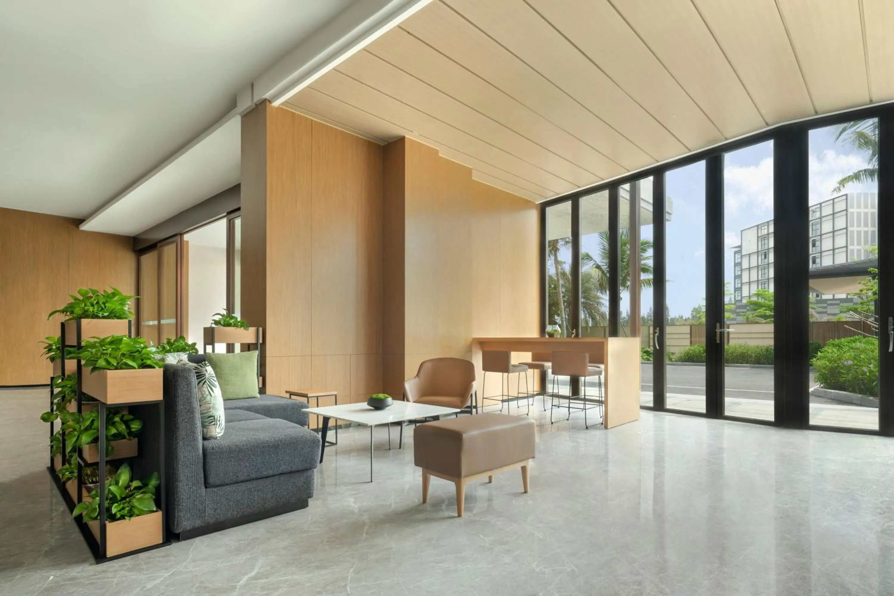 Lobby or reception in Element Yangjiang Hailing Island