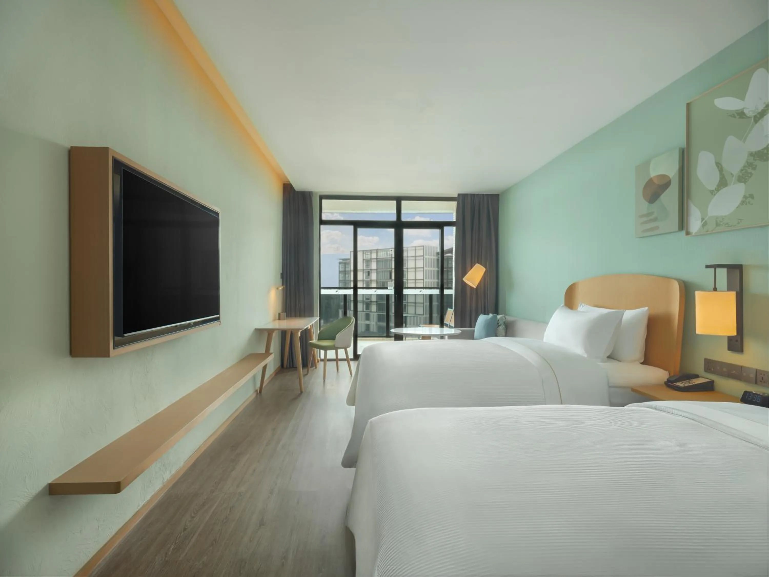 Photo of the whole room, Bed in Element Yangjiang Hailing Island