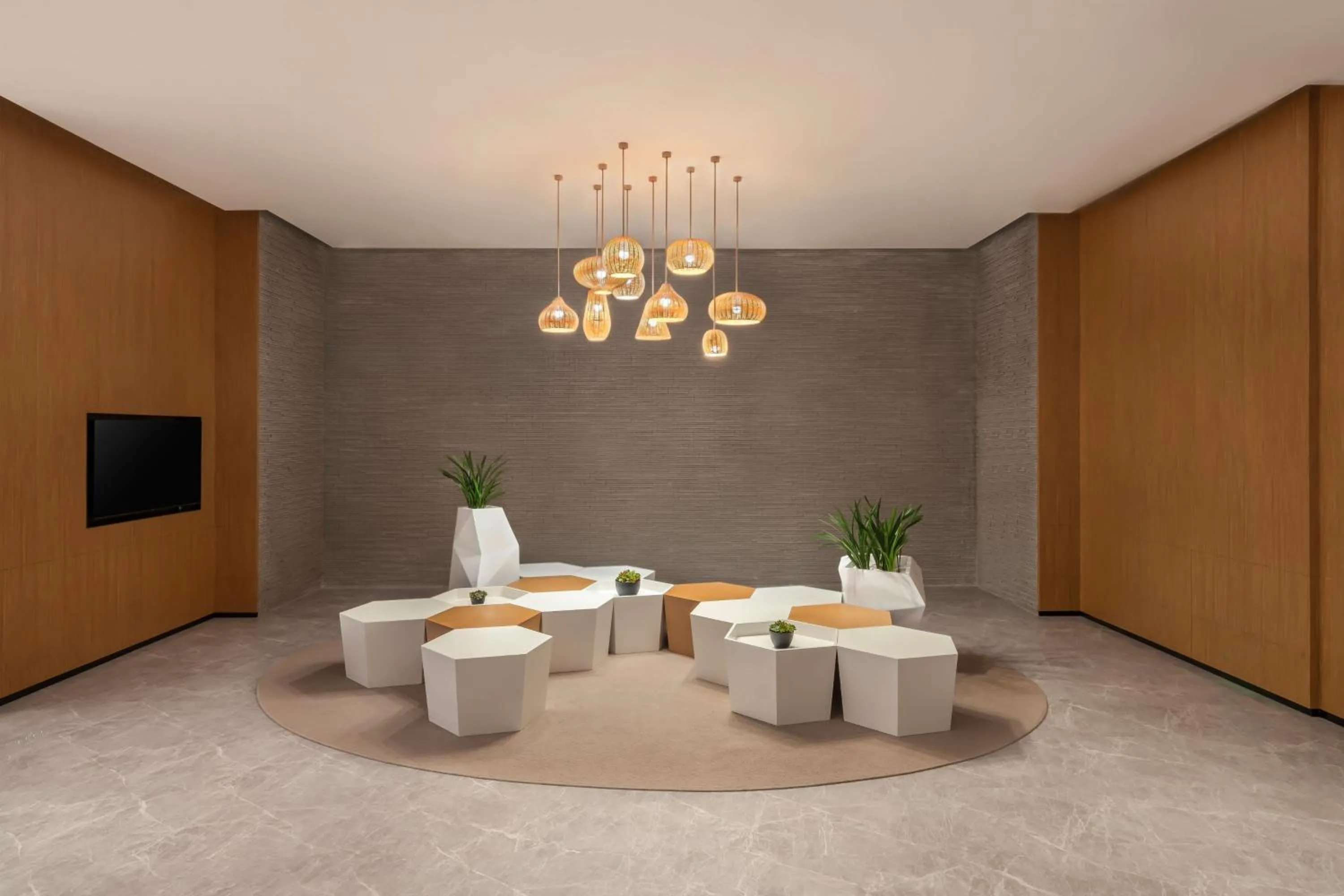 Lobby or reception in Element Yangjiang Hailing Island