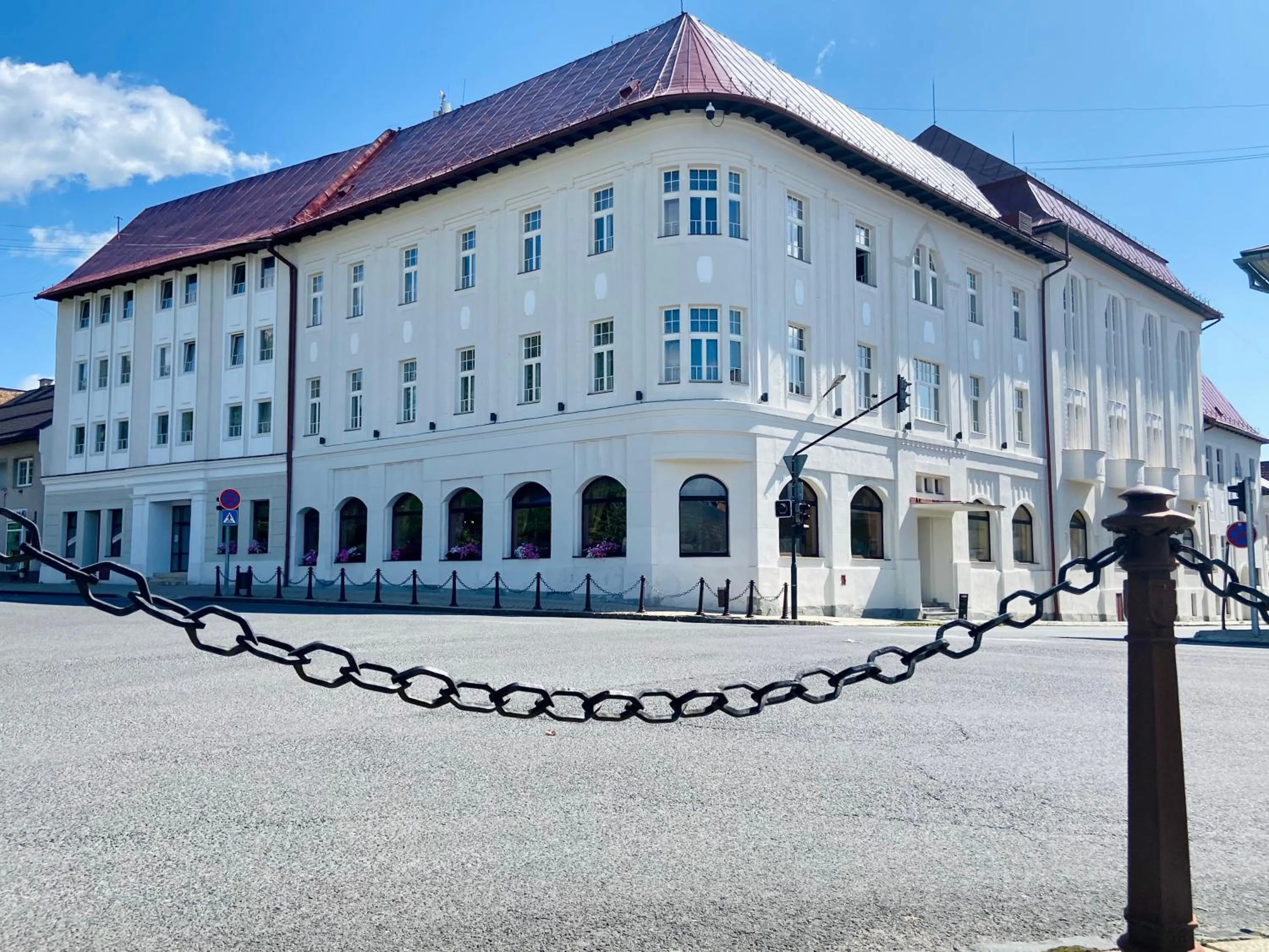 Property building in Hotel Ďumbier