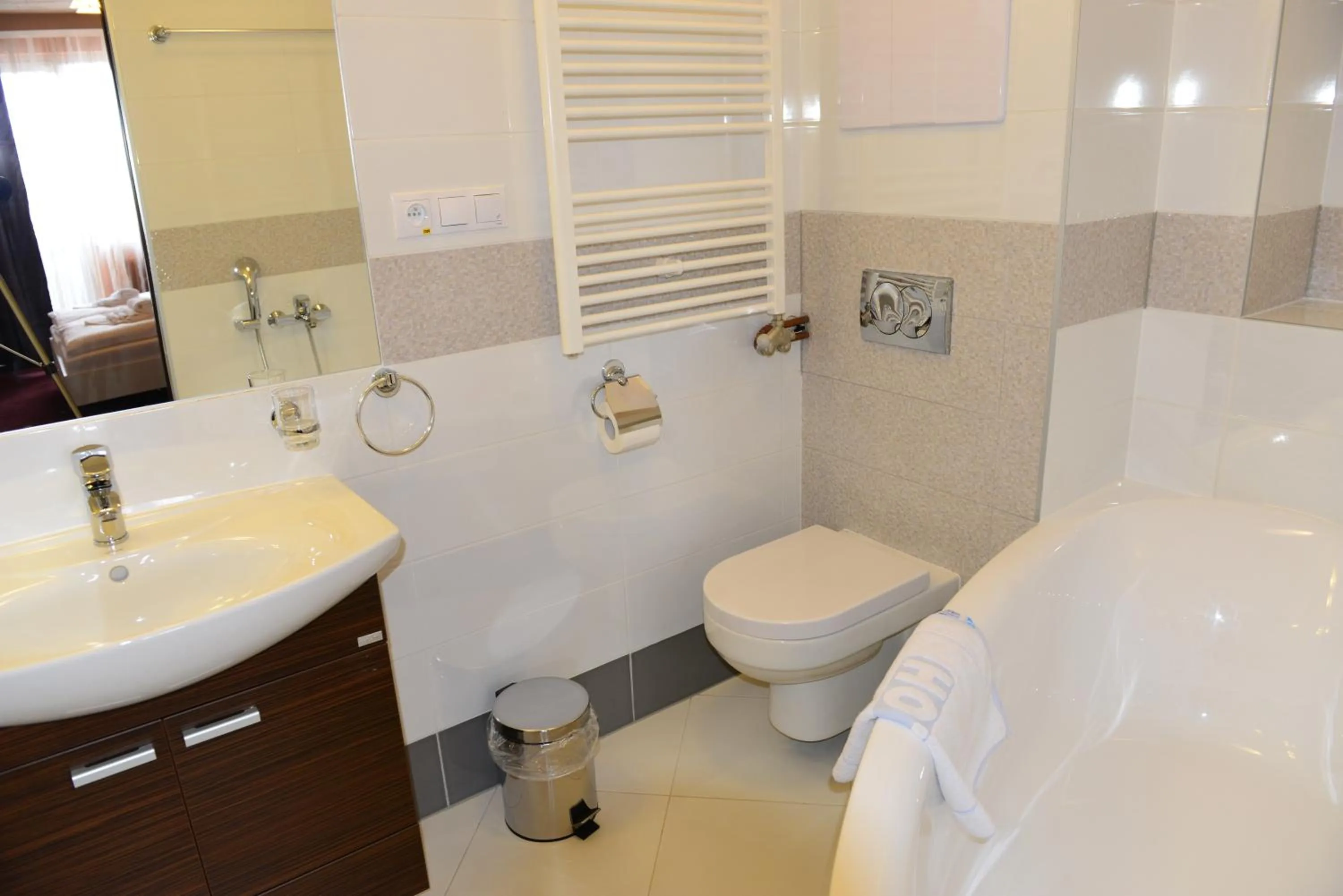 Bathroom in Hotel Ďumbier