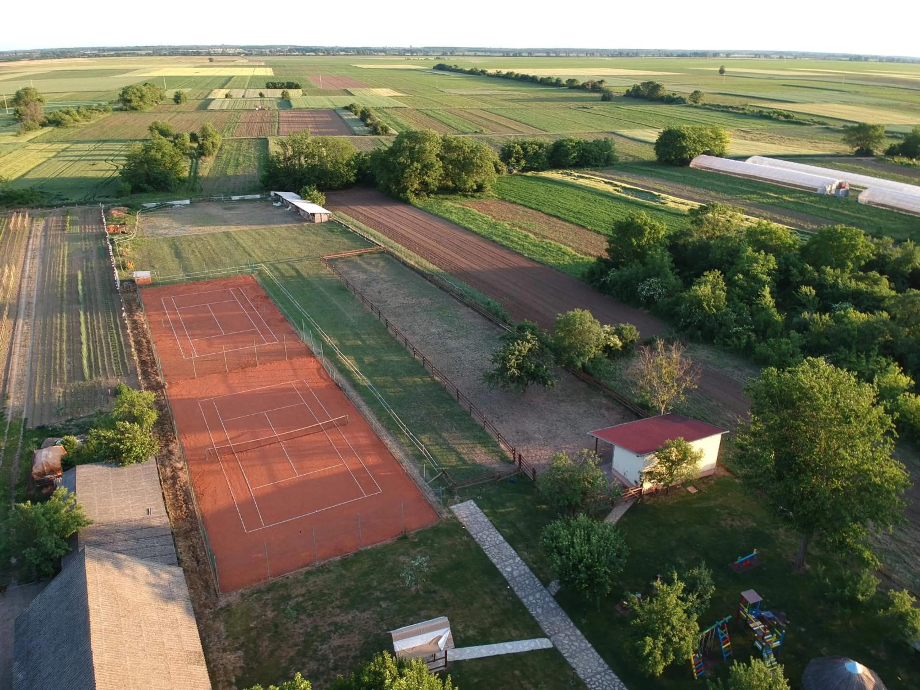 Bird's eye view in Hotel Lug
