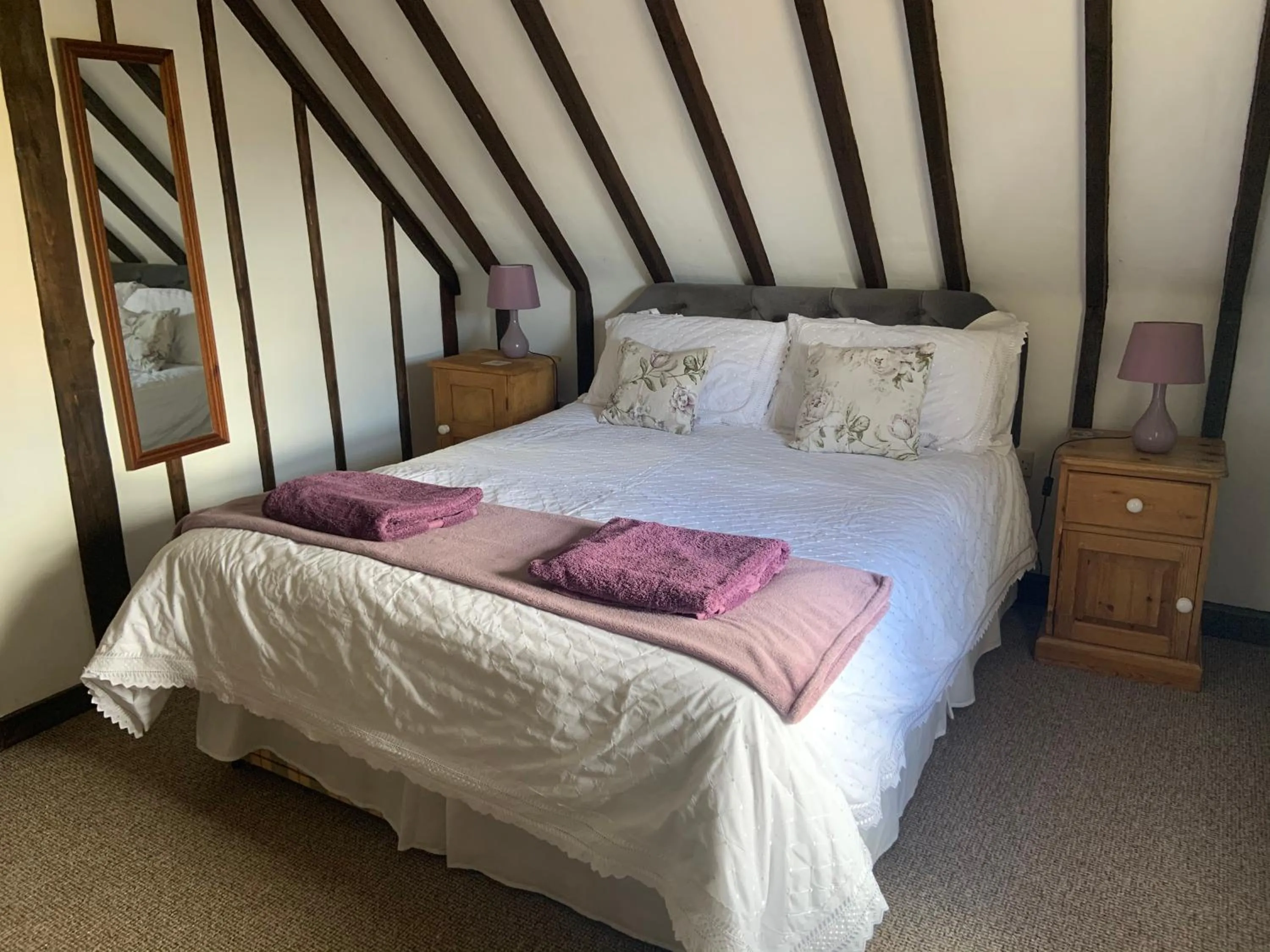 Bed in Rose Cottage