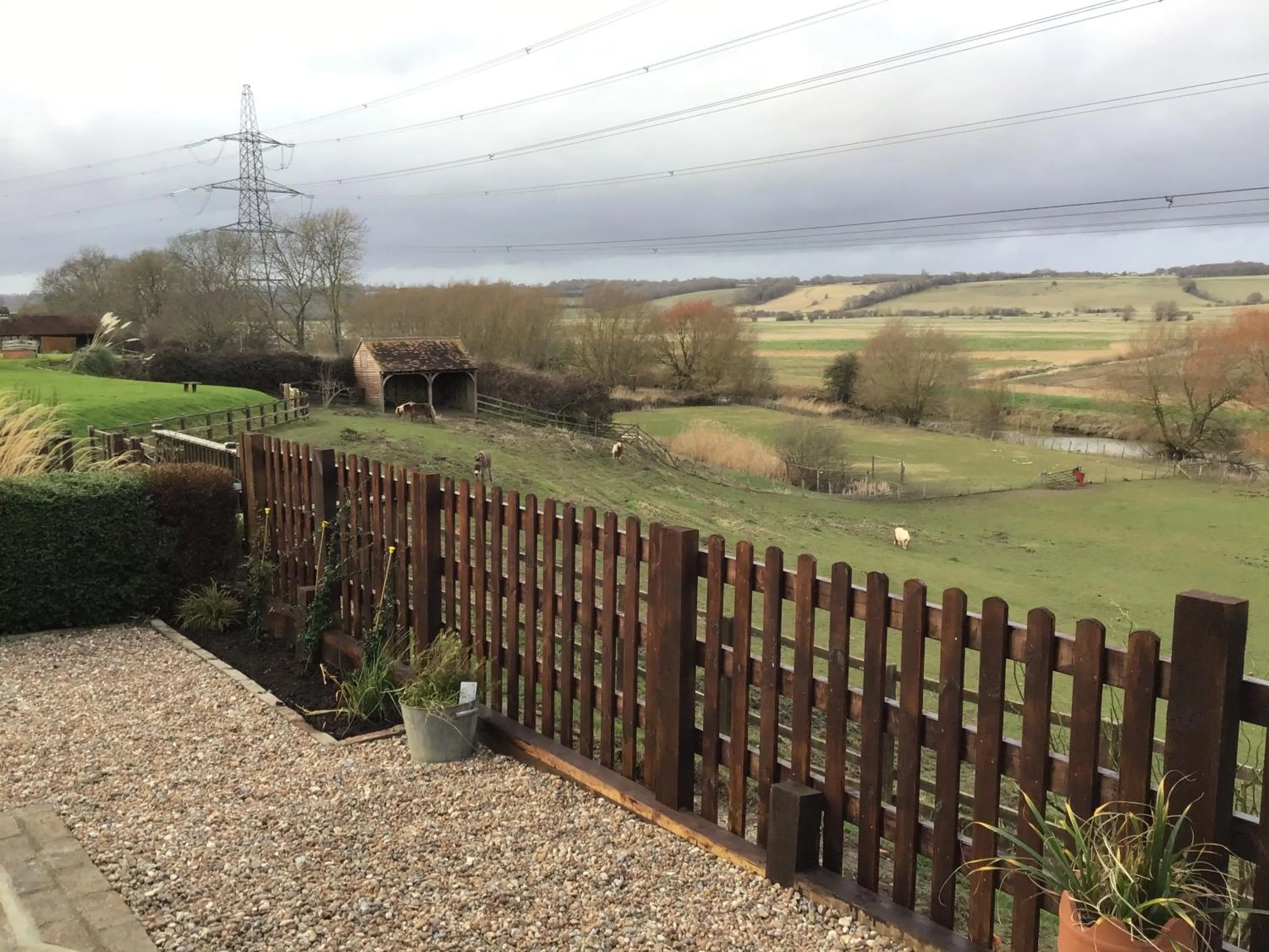 Natural landscape in Rose Cottage