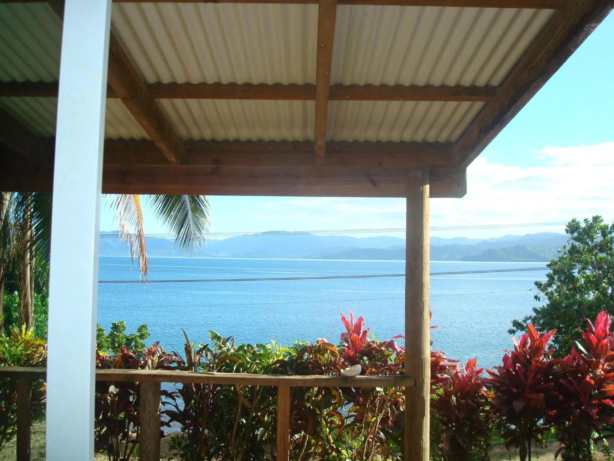 View (from property/room) in Gecko Lodge Fiji