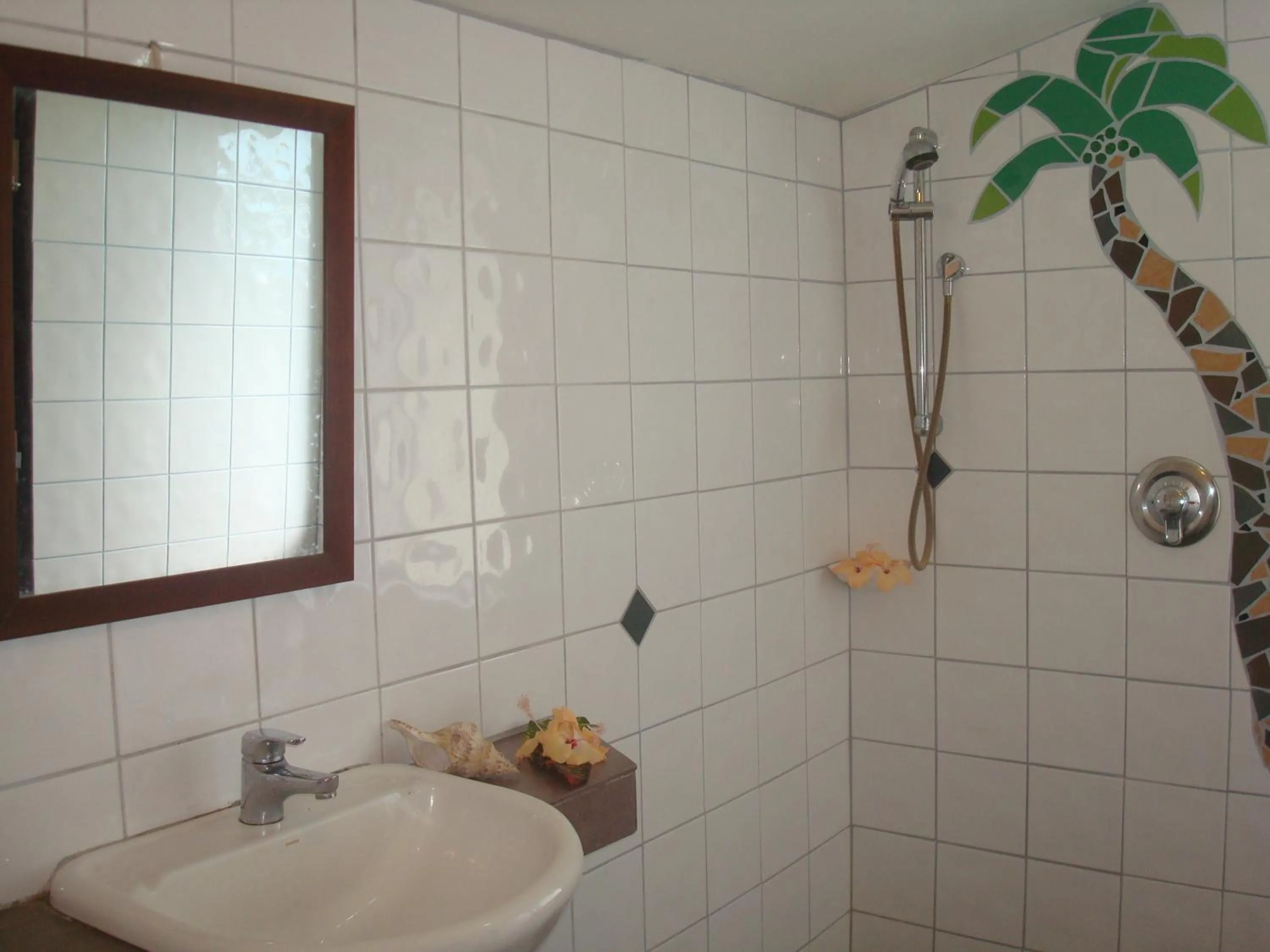 Bathroom in Gecko Lodge Fiji
