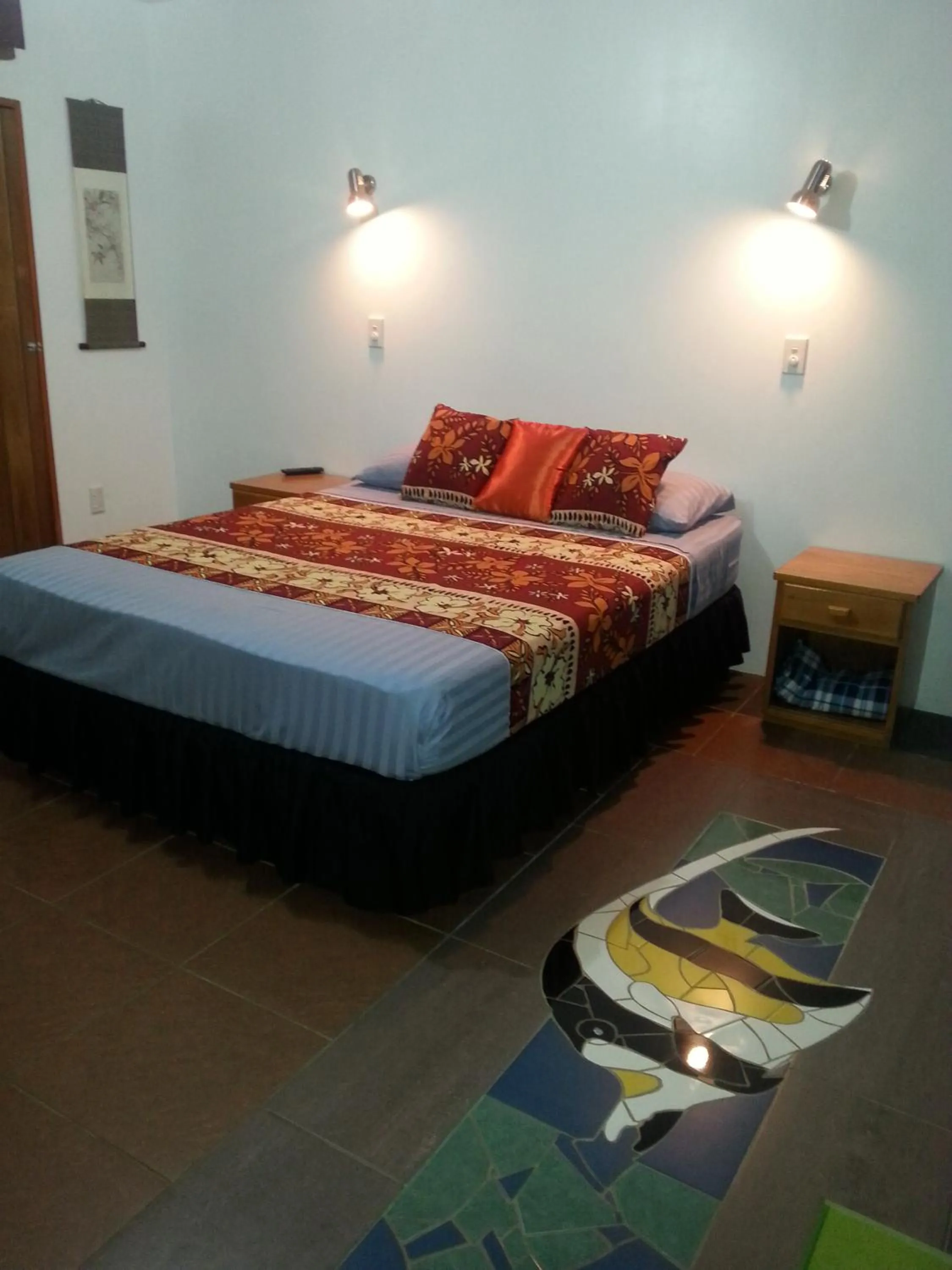 Bedroom, Bed in Gecko Lodge Fiji