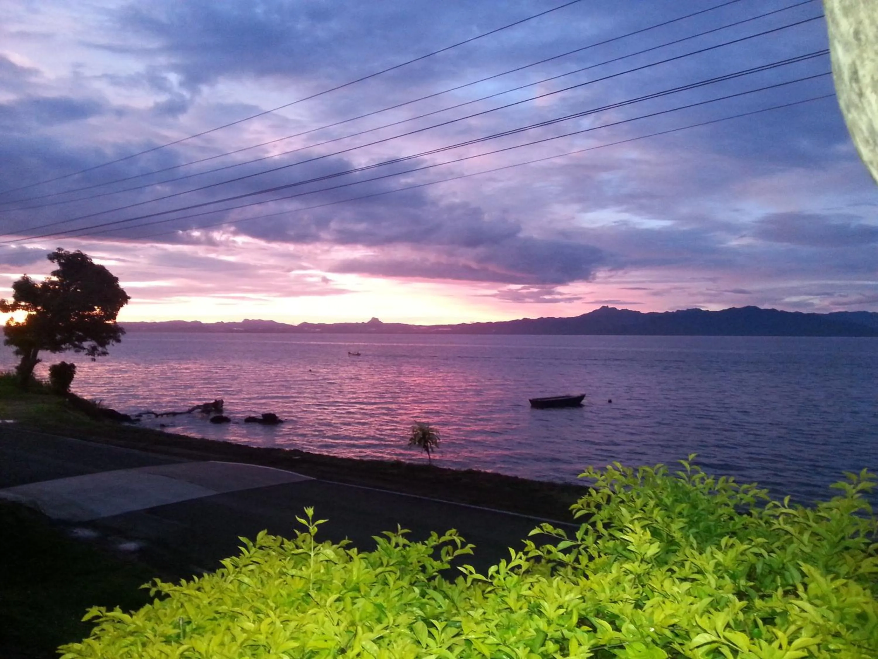 Sunrise in Gecko Lodge Fiji